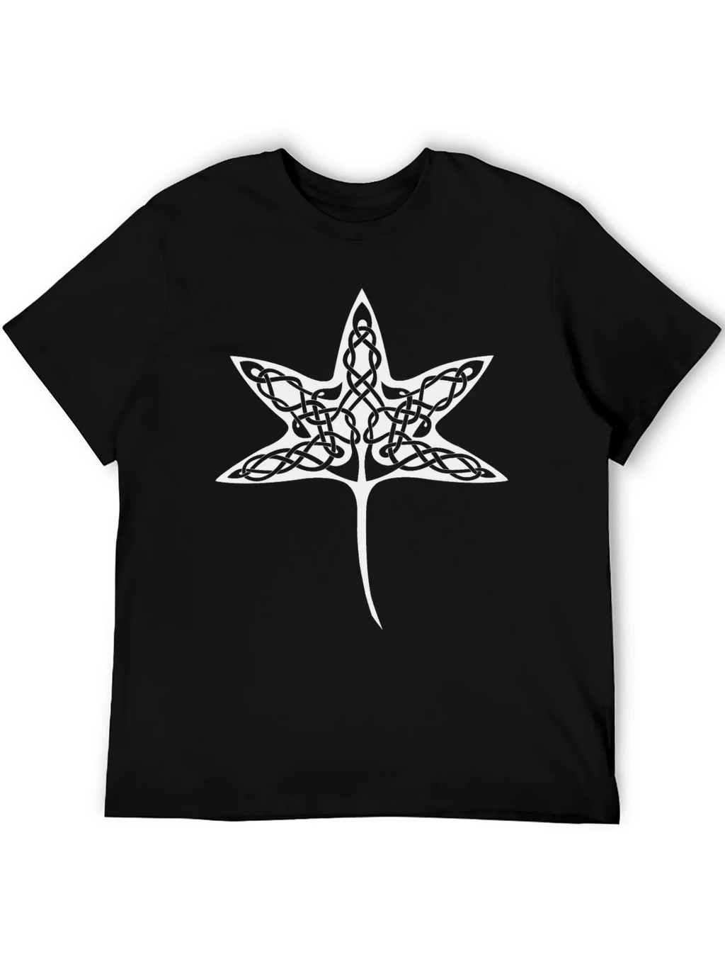 Celtic Knot Star T-Shirt - Black product image 4