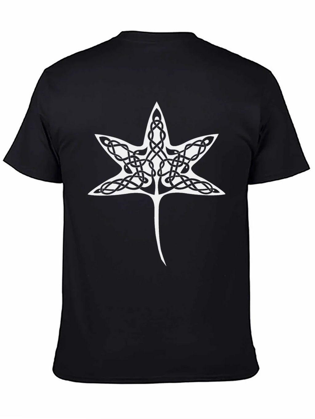 Celtic Knot Star T-Shirt - Black product image 3