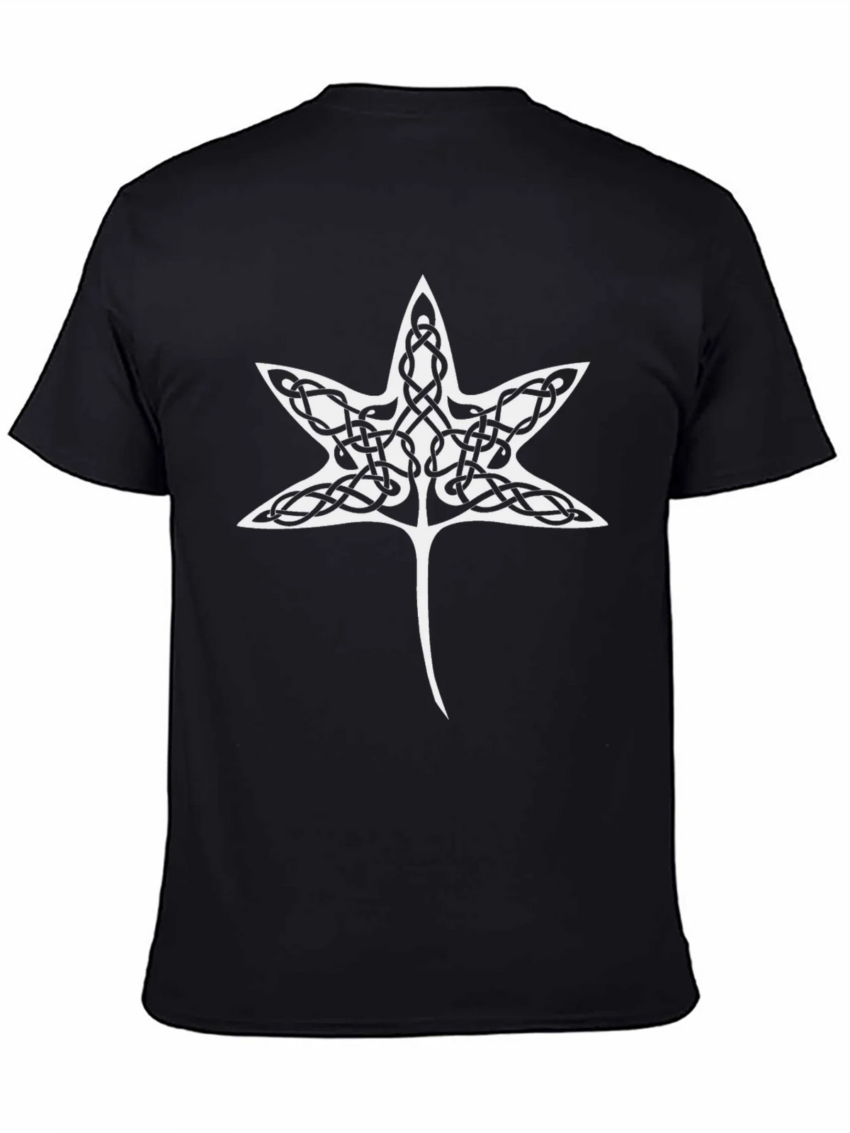 Celtic Knot Star T-Shirt - Black product image 3