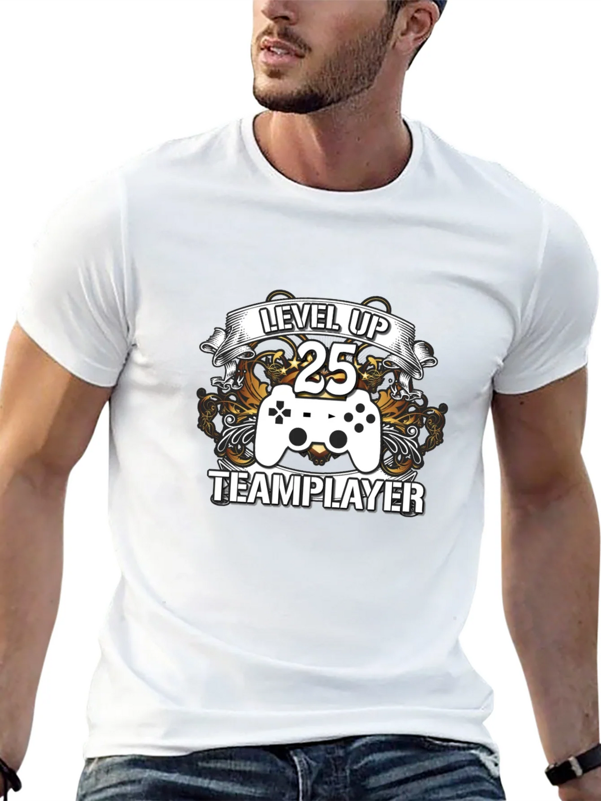 Level Up 25 Team Player Graphic Tee product image 12