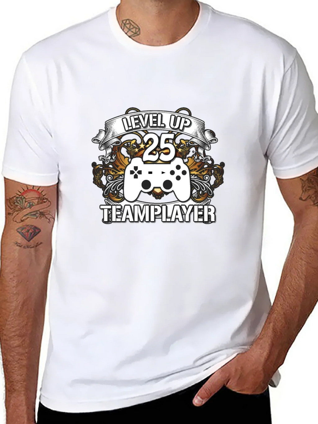 Level Up 25 Team Player Graphic Tee product image 7