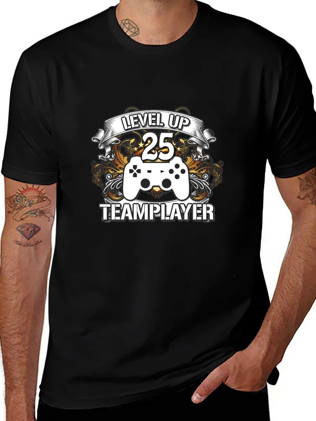 Level Up 25 Team Player Graphic Tee product image 1