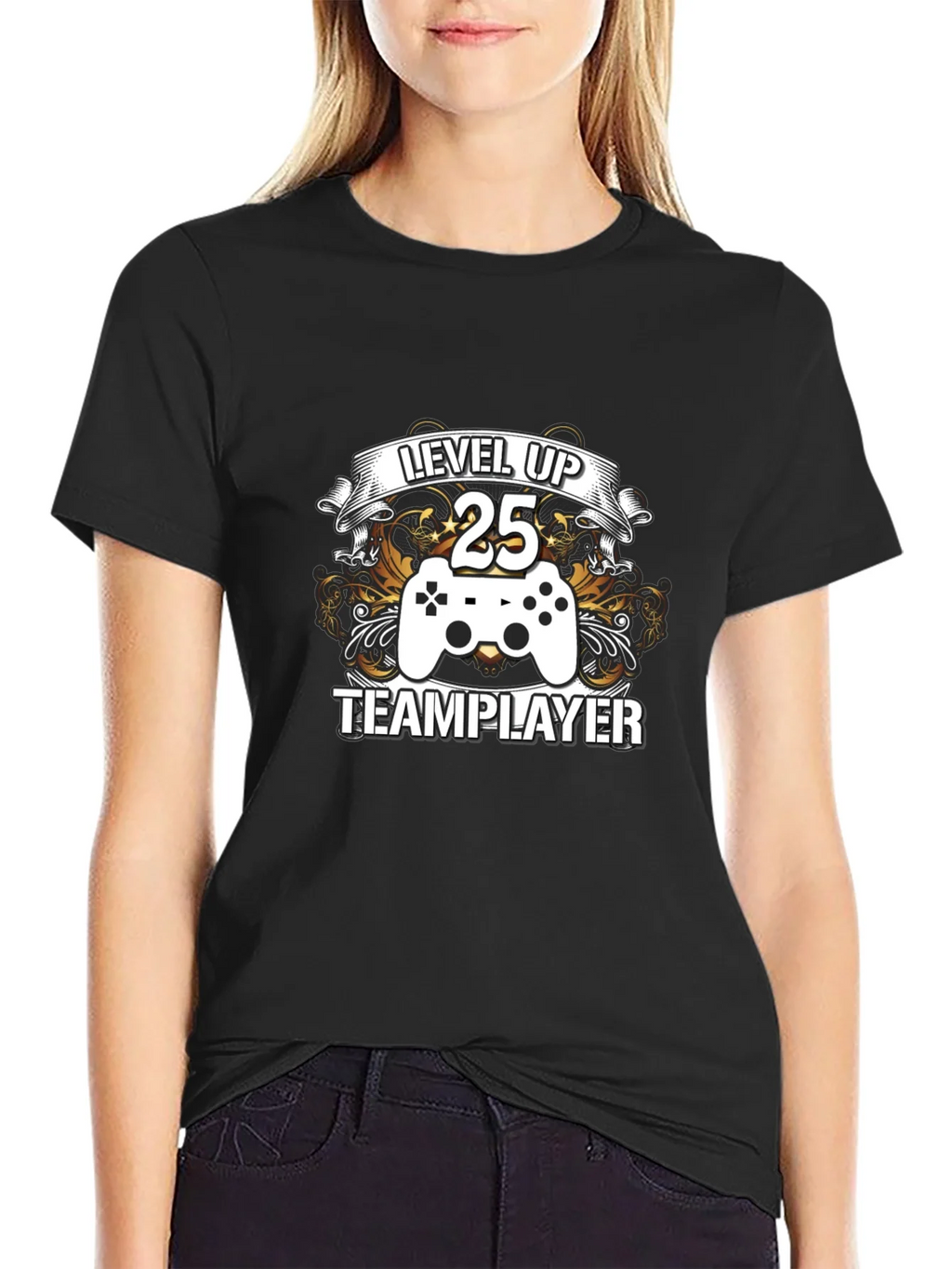 Level Up 25 Team Player Graphic Tee product image 2