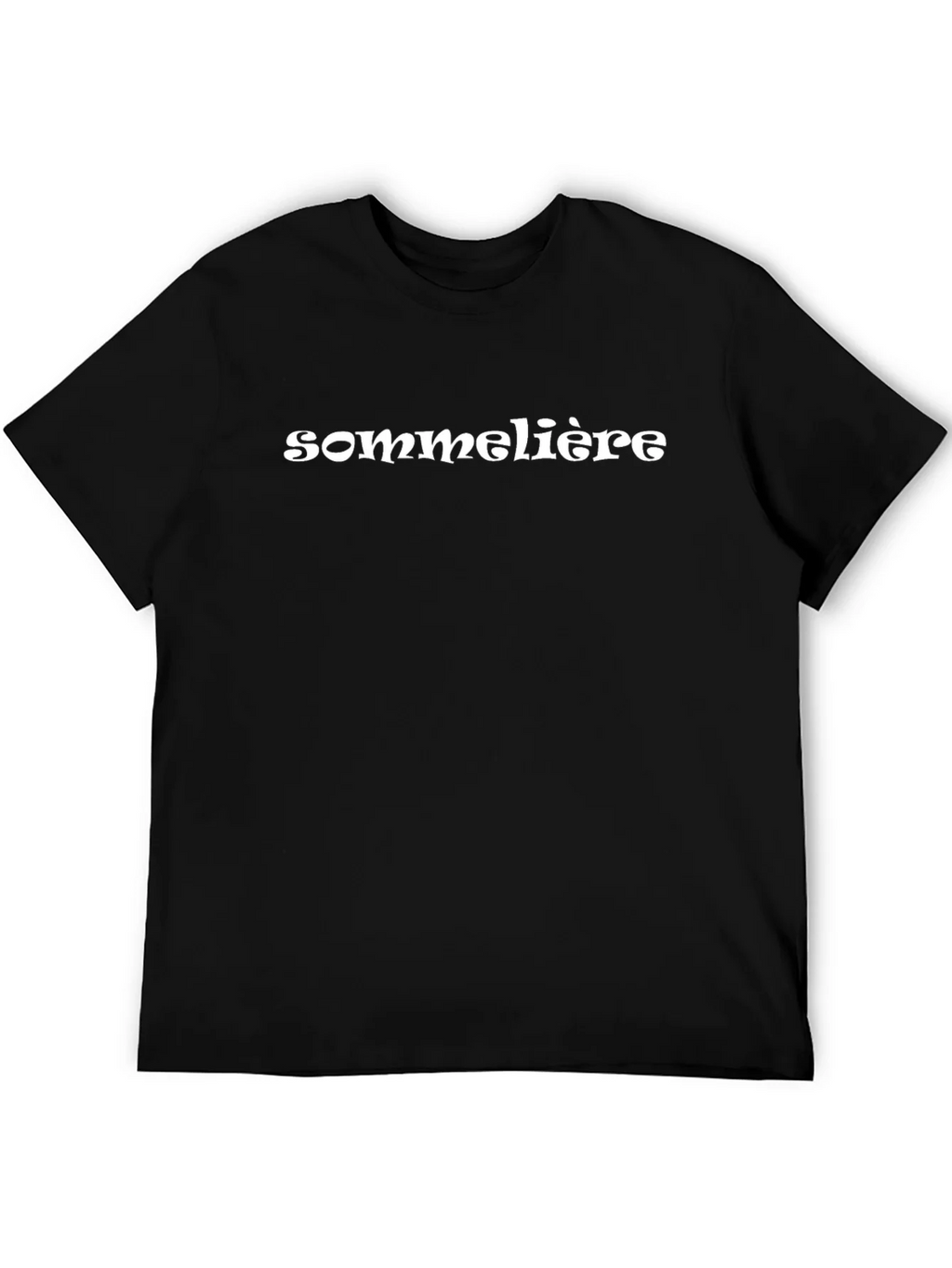 Sommelière Black T-Shirt - Wine Lover Apparel product image 5