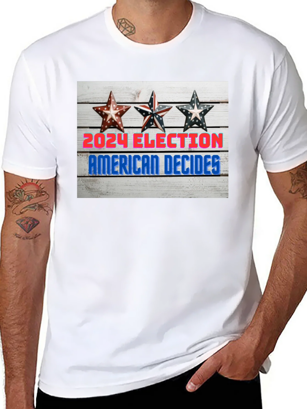 2024 Election American Decides Graphic T-Shirt product image 7