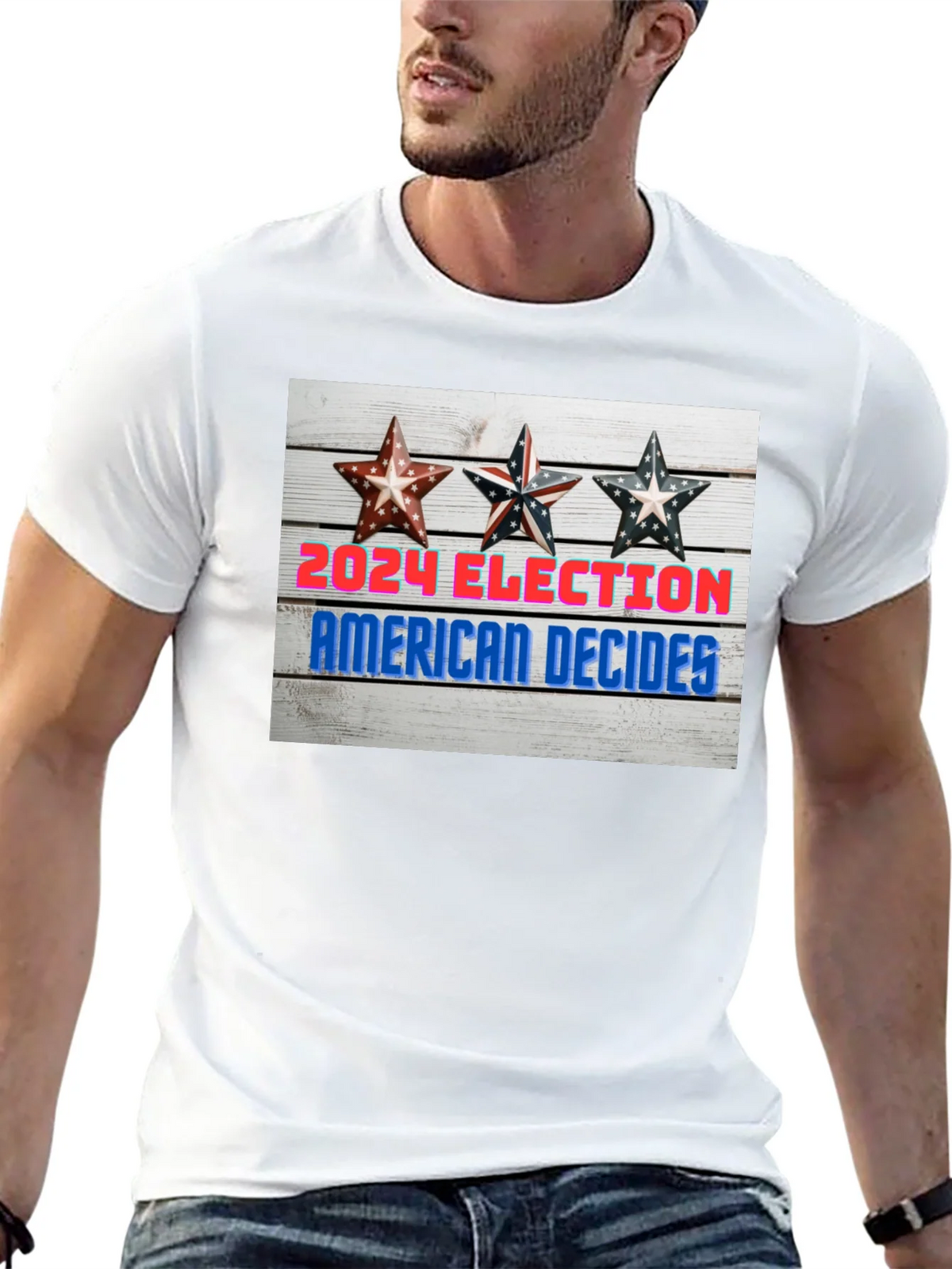 2024 Election American Decides Graphic T-Shirt product image 12