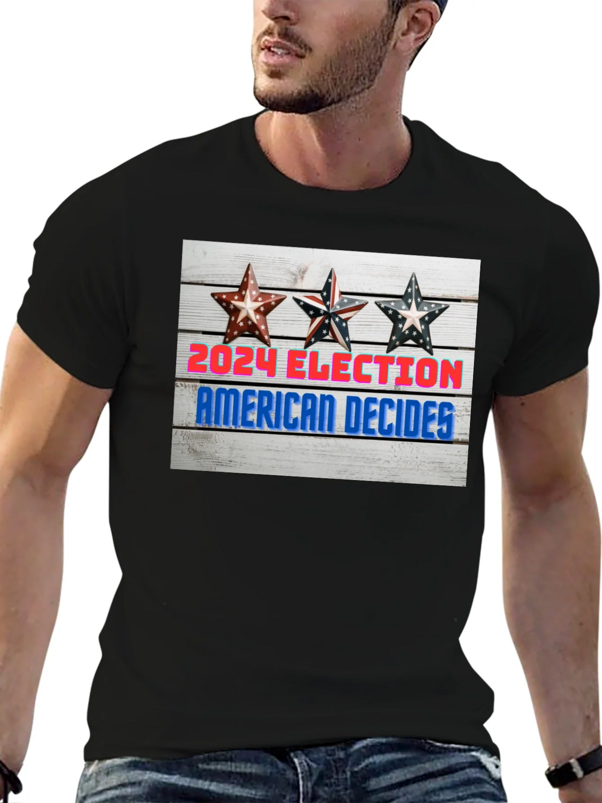 2024 Election American Decides Graphic T-Shirt product image 6