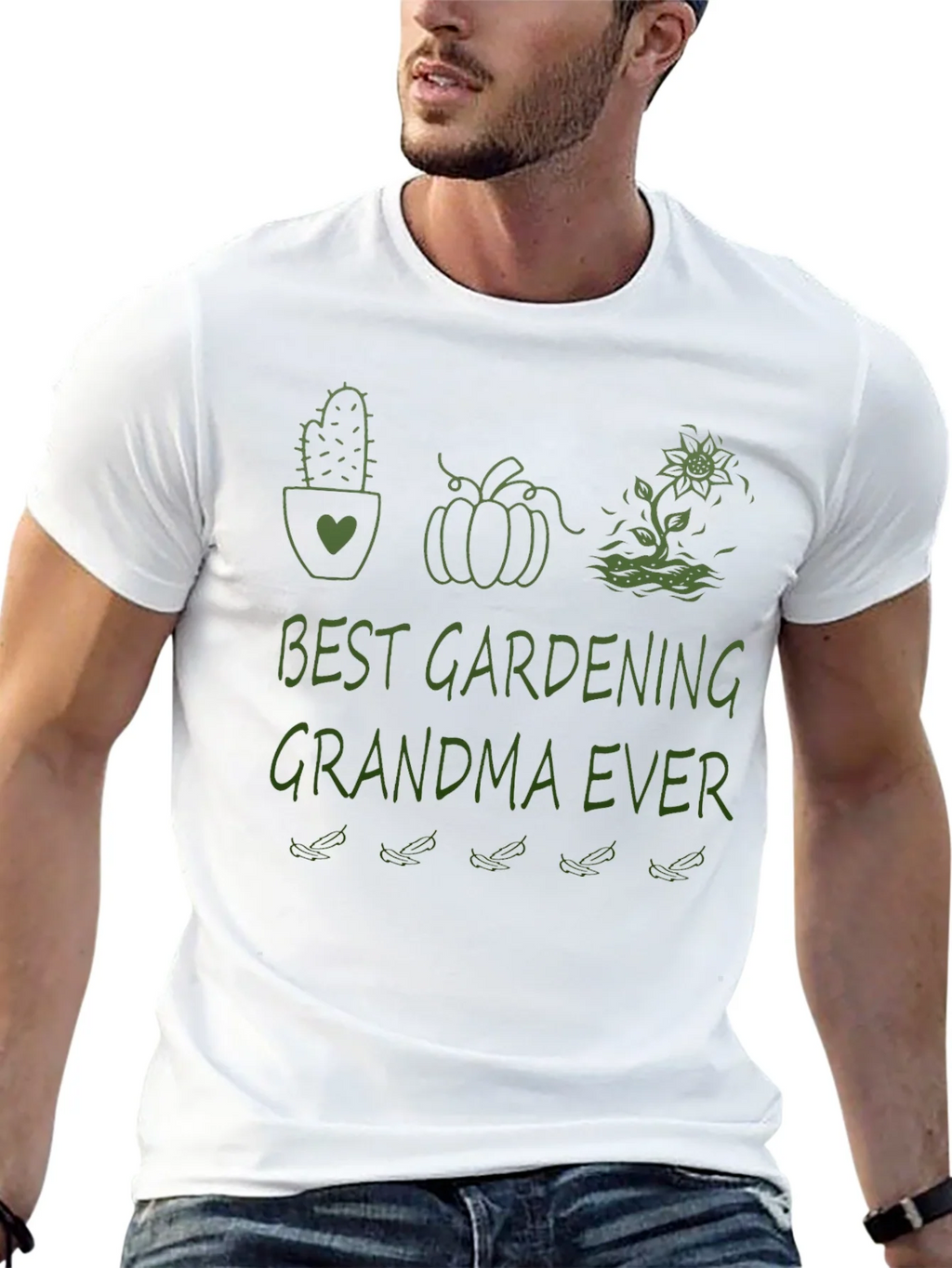 Best Gardening Grandma Ever T-Shirt product image 12
