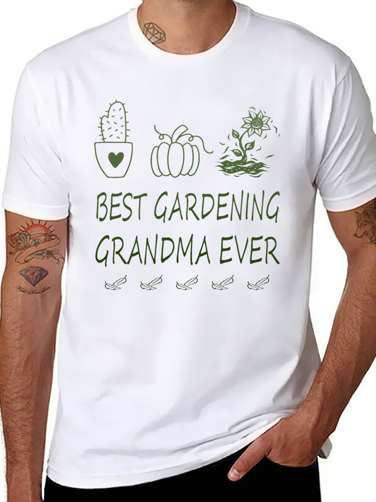 Best Gardening Grandma Ever T-Shirt product image 7