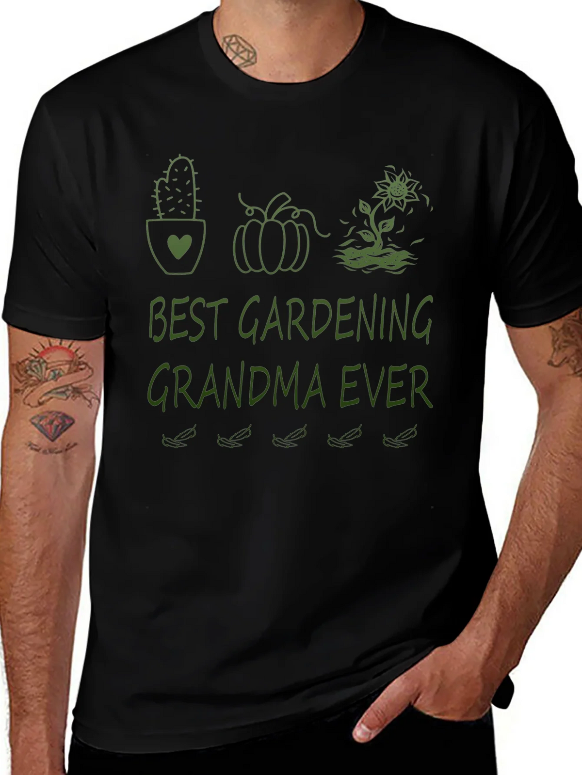 Best Gardening Grandma Ever T-Shirt product image 1