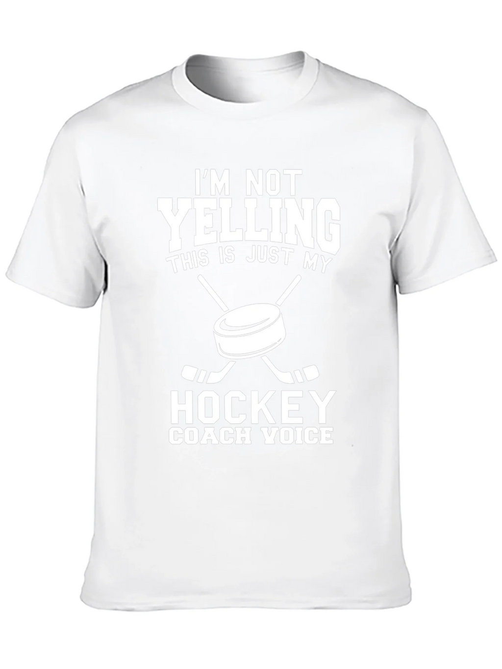 Hockey Coach T-Shirt: Im Not Yelling product image 9