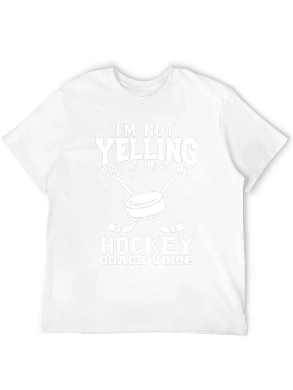 Hockey Coach T-Shirt: Im Not Yelling product image 11
