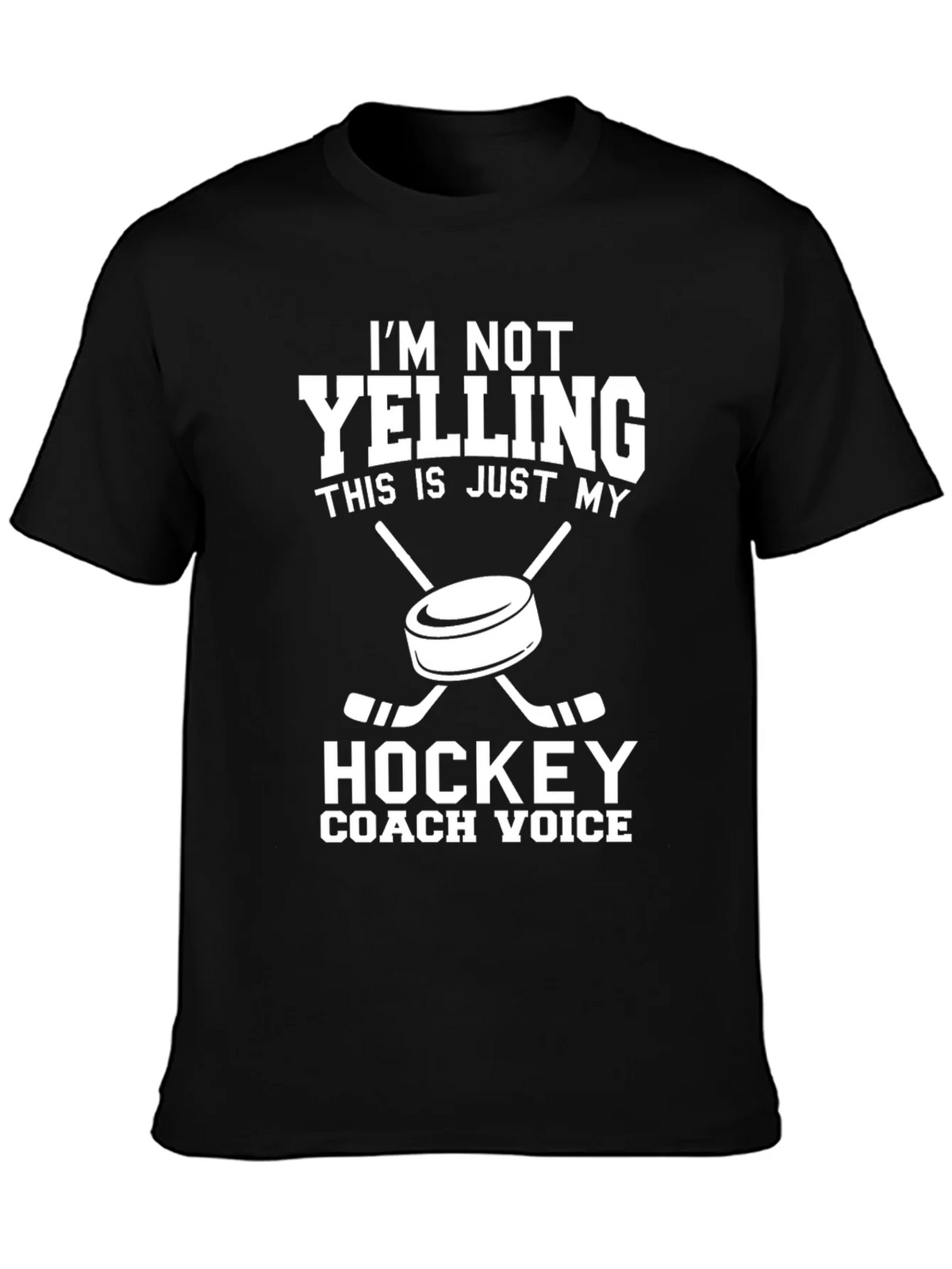 Hockey Coach T-Shirt: Im Not Yelling product image 3