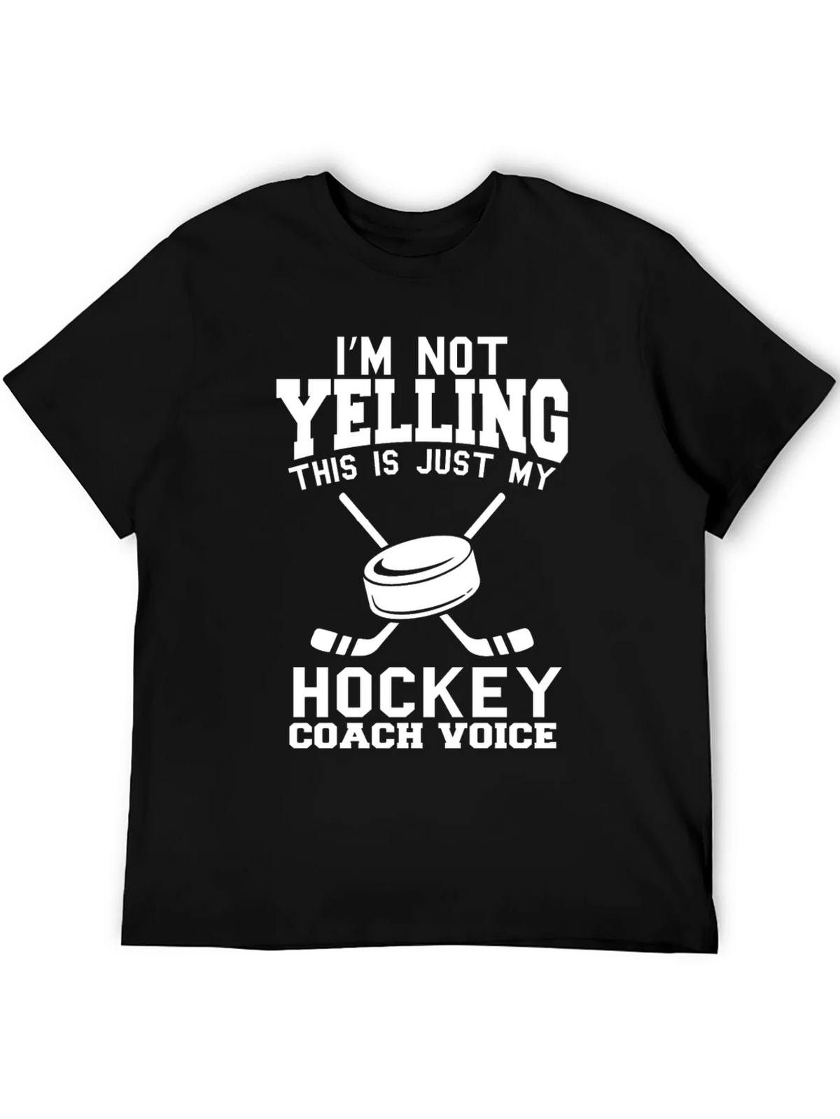 Hockey Coach T-Shirt: Im Not Yelling product image 5