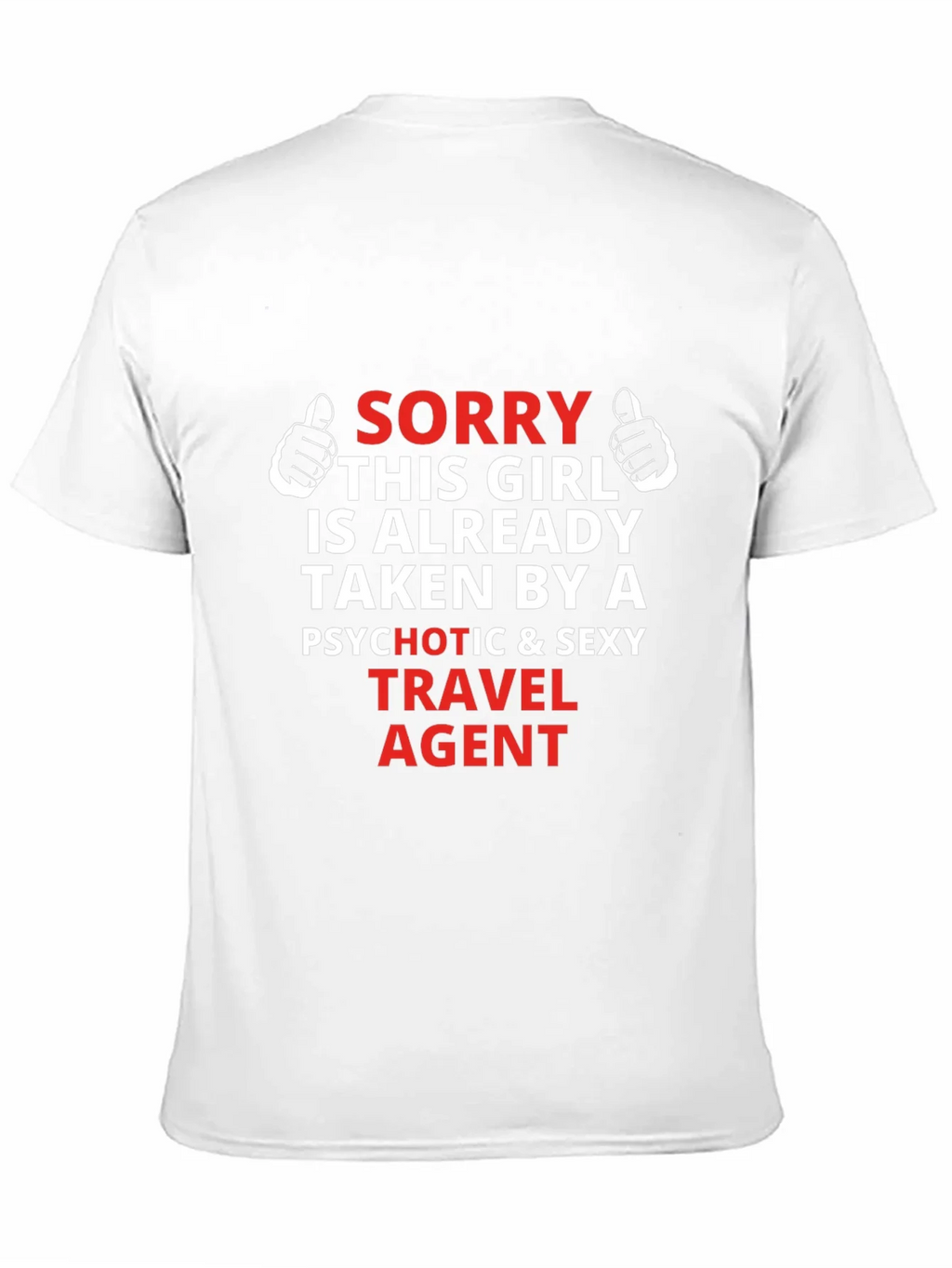 Travel Agent Graphic T-Shirt - Sorry Girl Taken product image 10