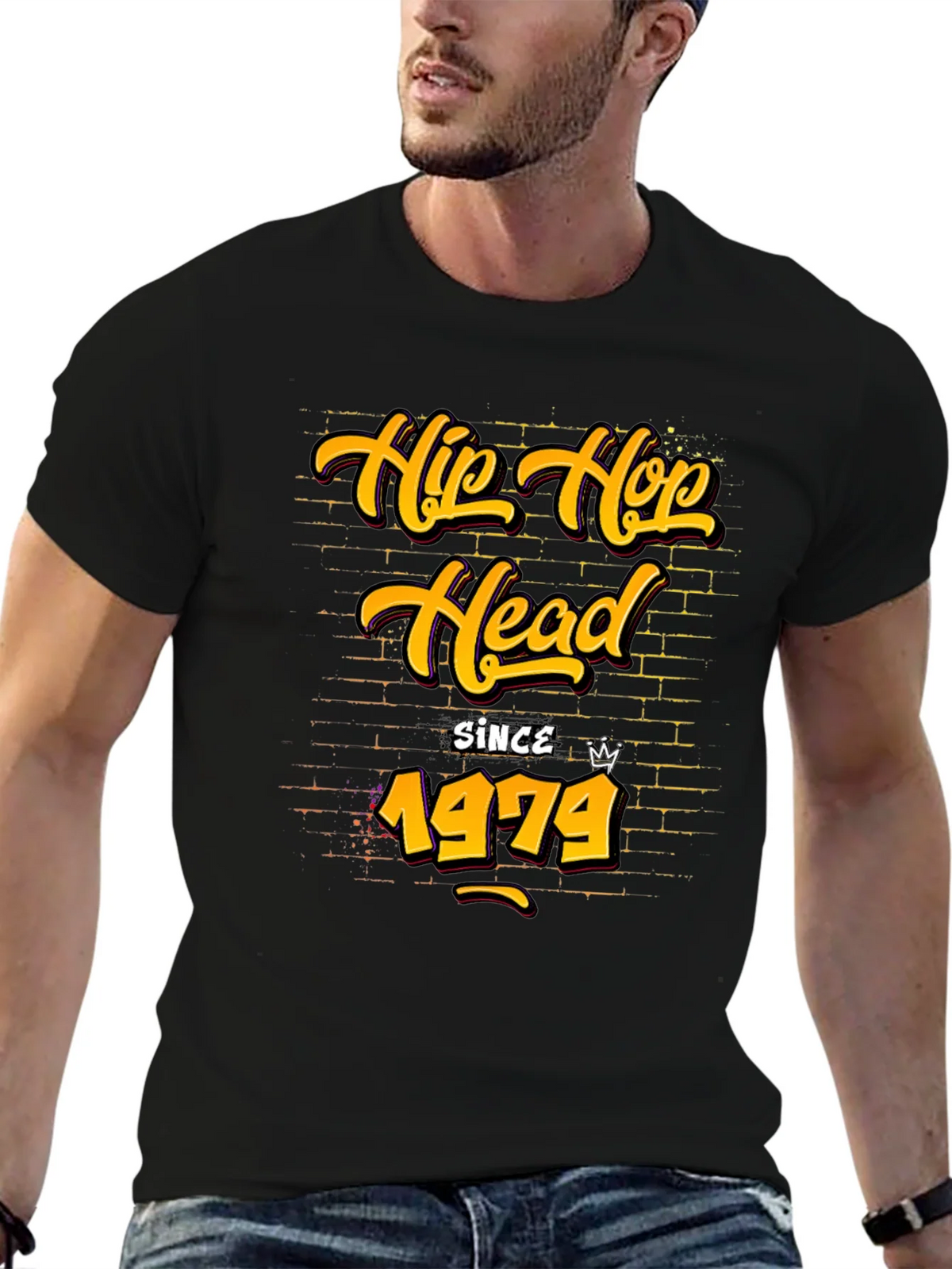 Hip Hop Head Since 1979 T-Shirt product image 4