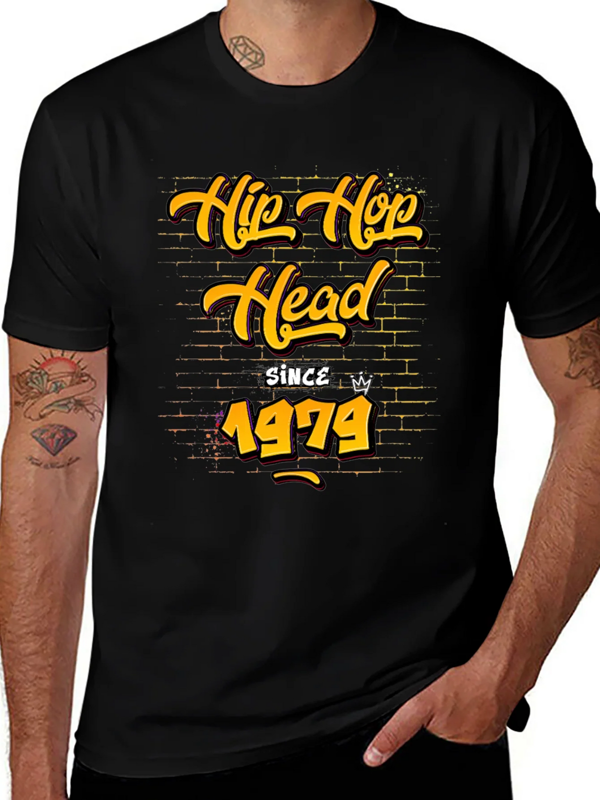 Hip Hop Head Since 1979 T-Shirt product image 1