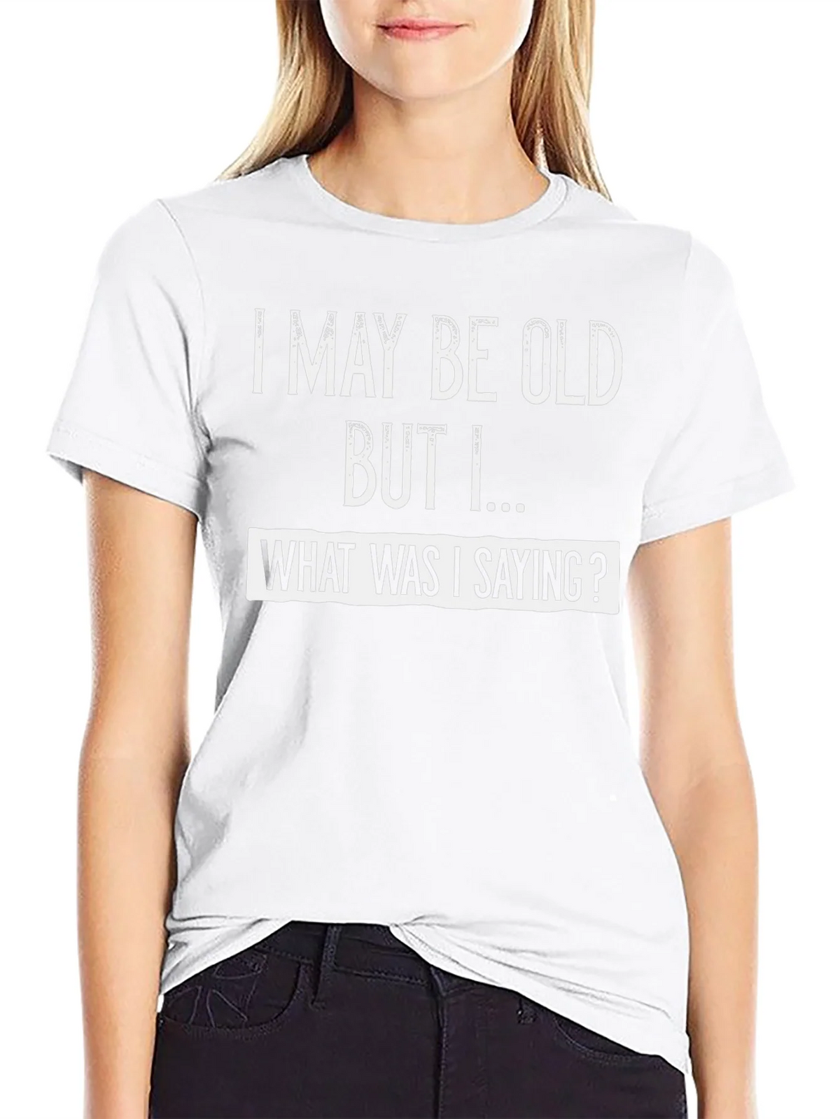 Funny I May Be Old Graphic Tee product image 4