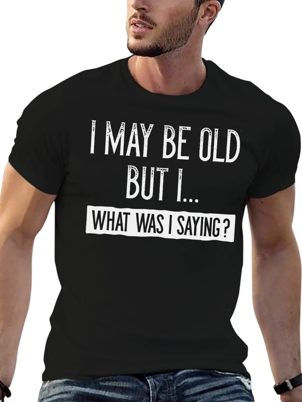 Funny I May Be Old Graphic Tee product image 3