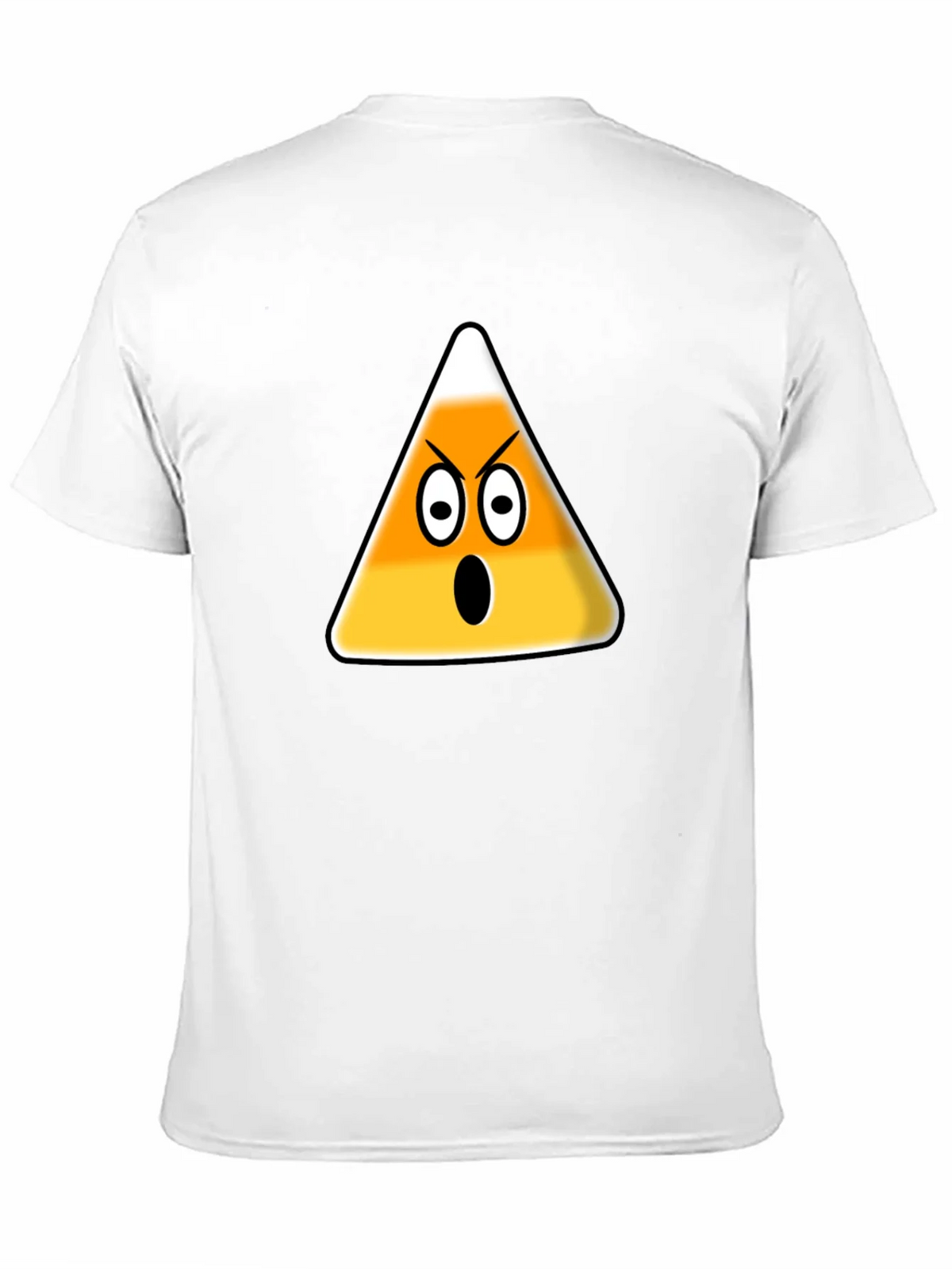 Angry Candy Corn Graphic T-Shirt - Halloween Fun product image 10