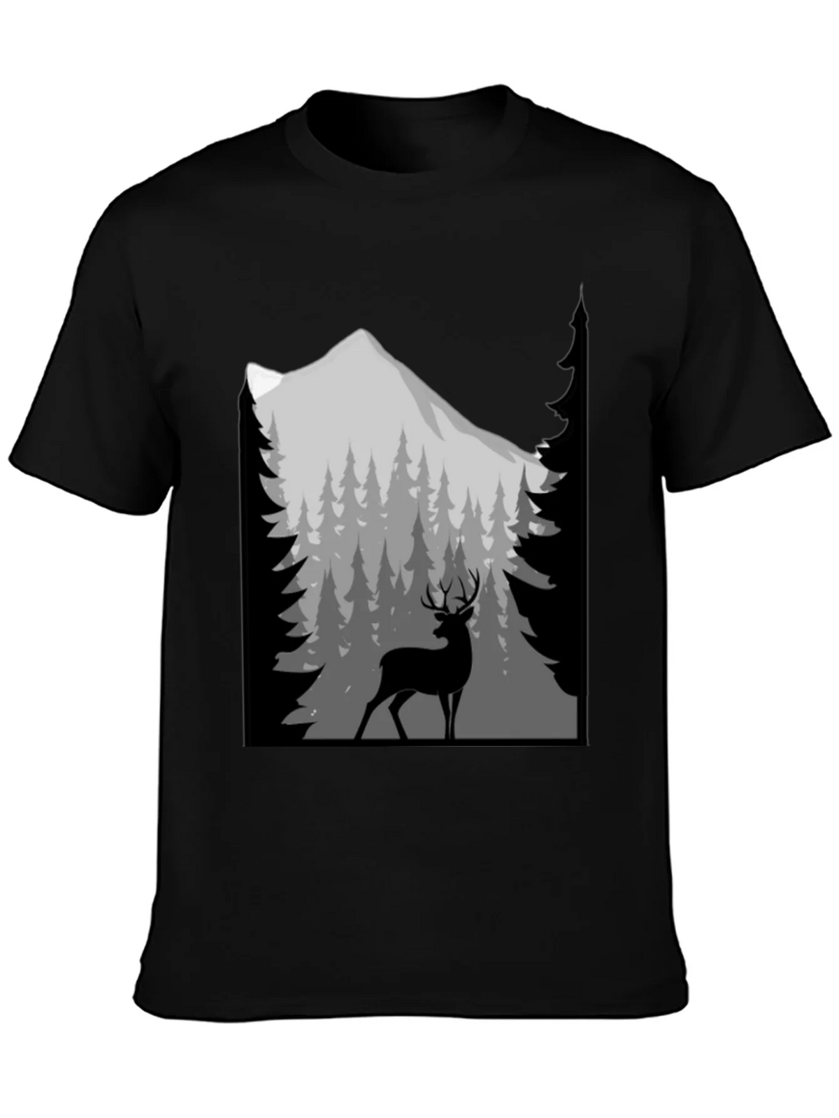 Deer Mountain Graphic T-Shirt product image 3