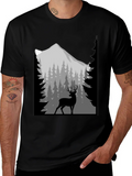 Deer Mountain Graphic T-Shirt product image 1