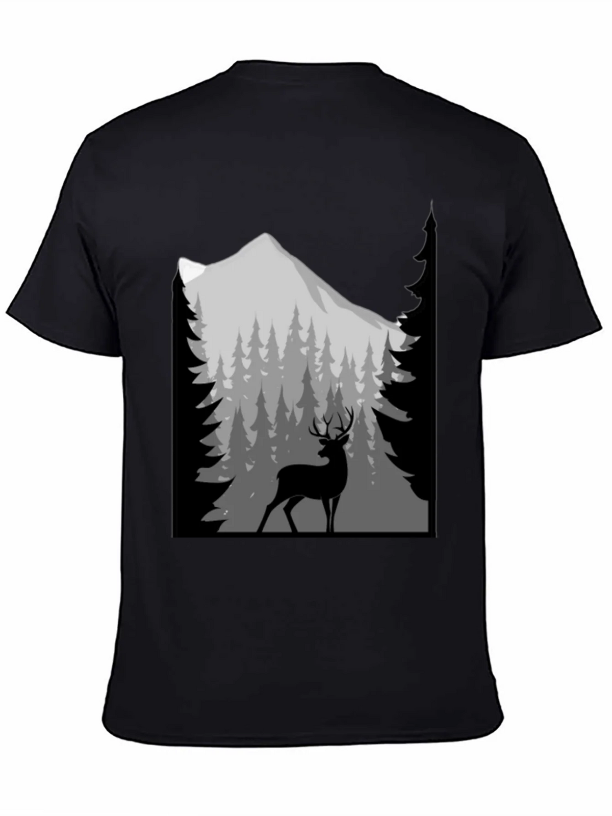 Deer Mountain Graphic T-Shirt product image 4