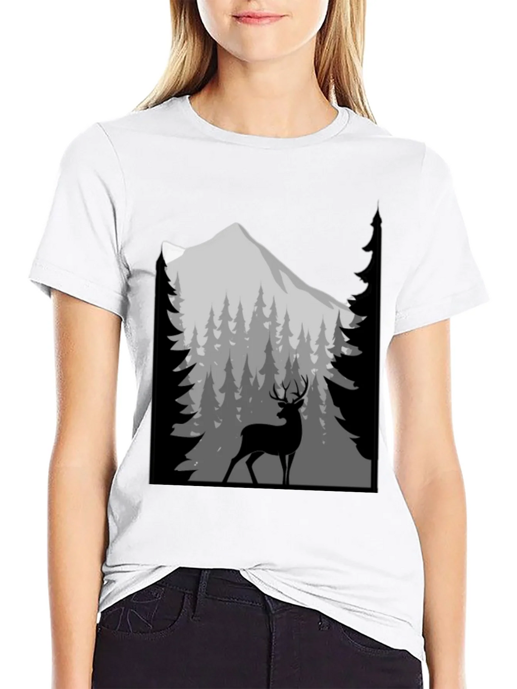 Deer Mountain Graphic T-Shirt product image 8