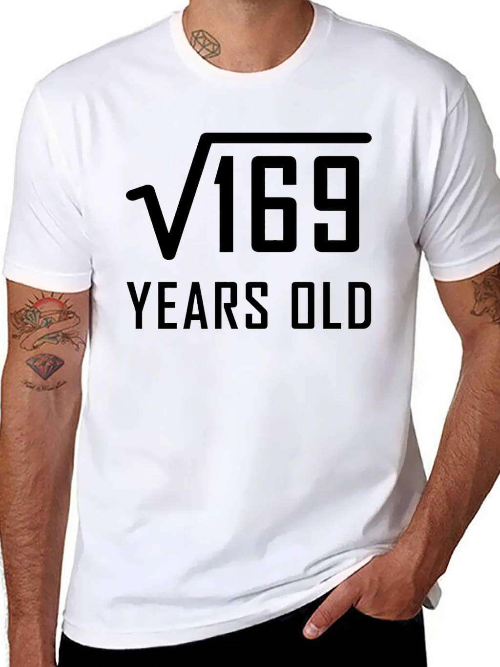 Funny 13th Birthday T-Shirt - Square Root of 169 product image 7