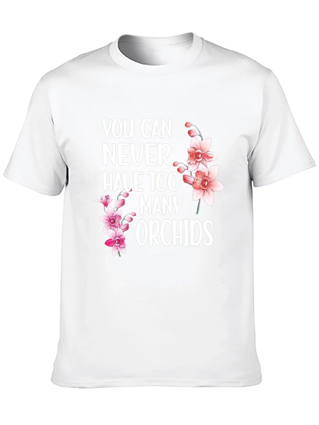 Orchid Lover T-Shirt - Never Too Many Orchids! product image 4