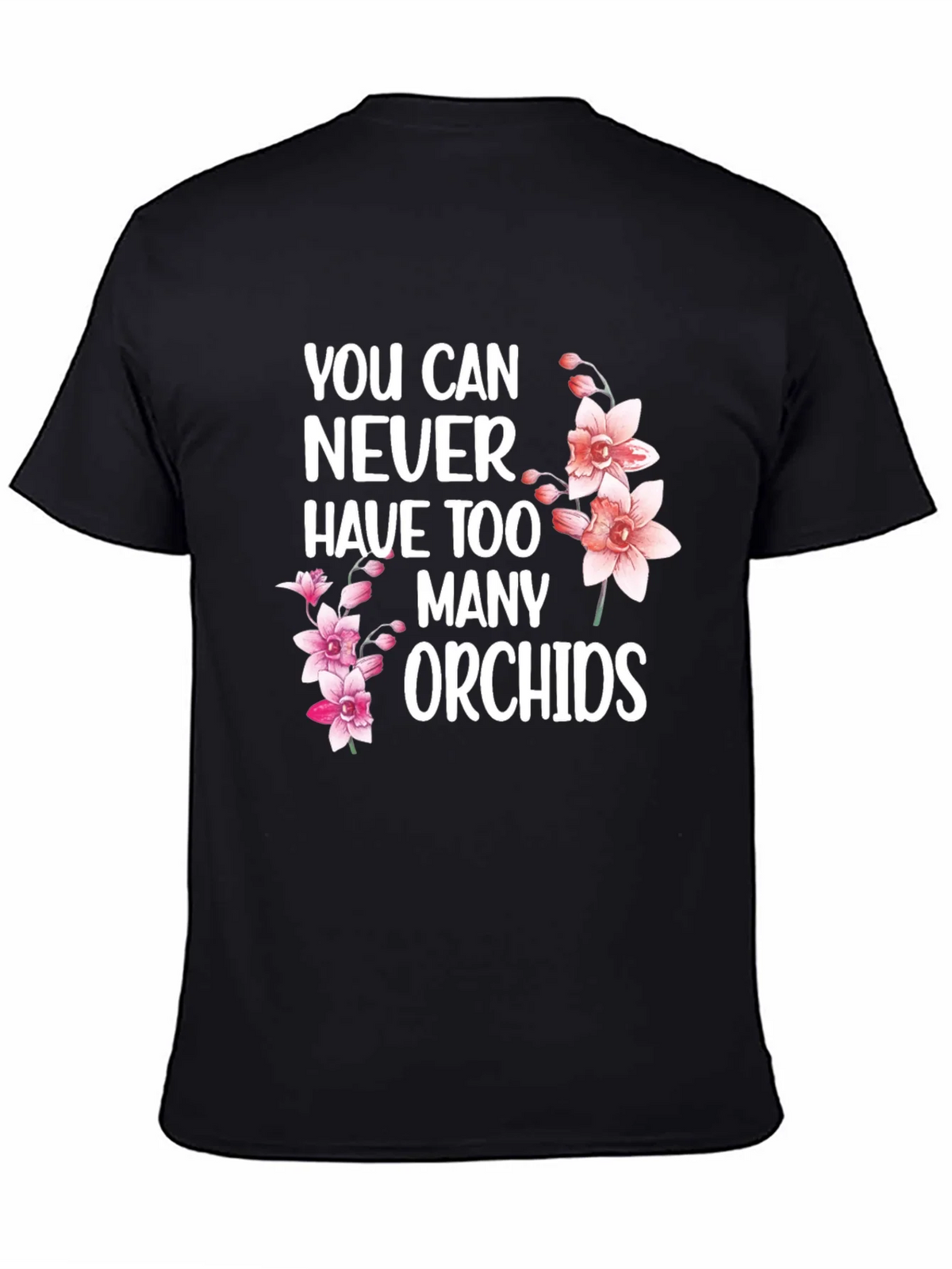 Orchid Lover T-Shirt - Never Too Many Orchids! product image 3
