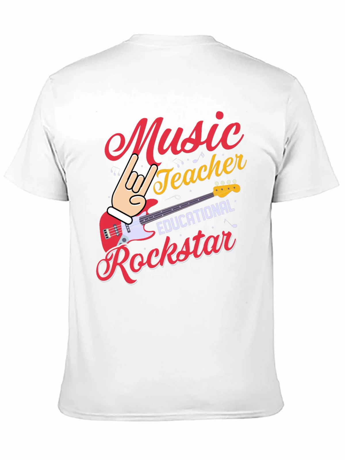 Music Teacher Rockstar Graphic Tee product image 10