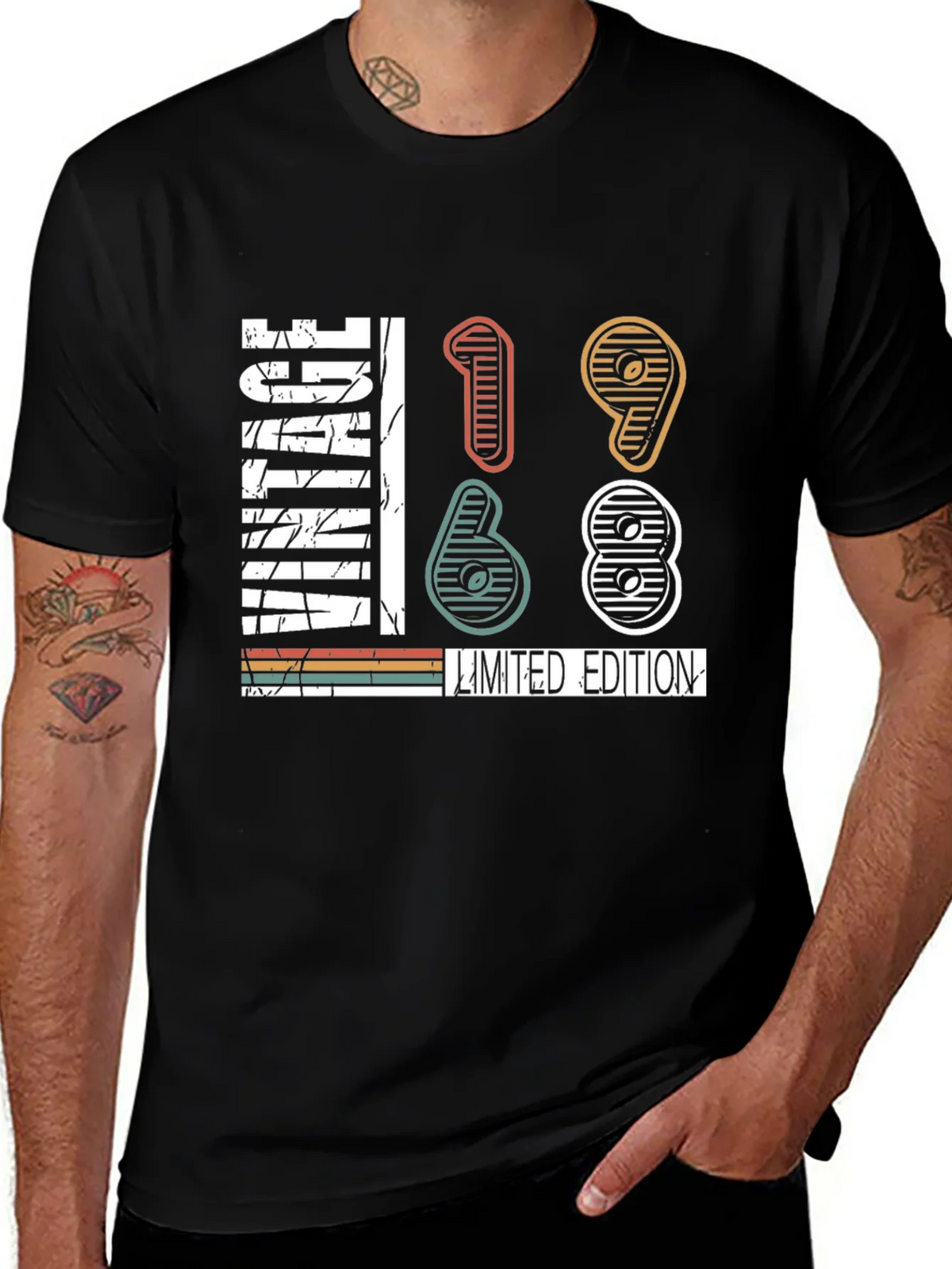 Vintage 1968 Limited Edition Graphic T-Shirt product image 1