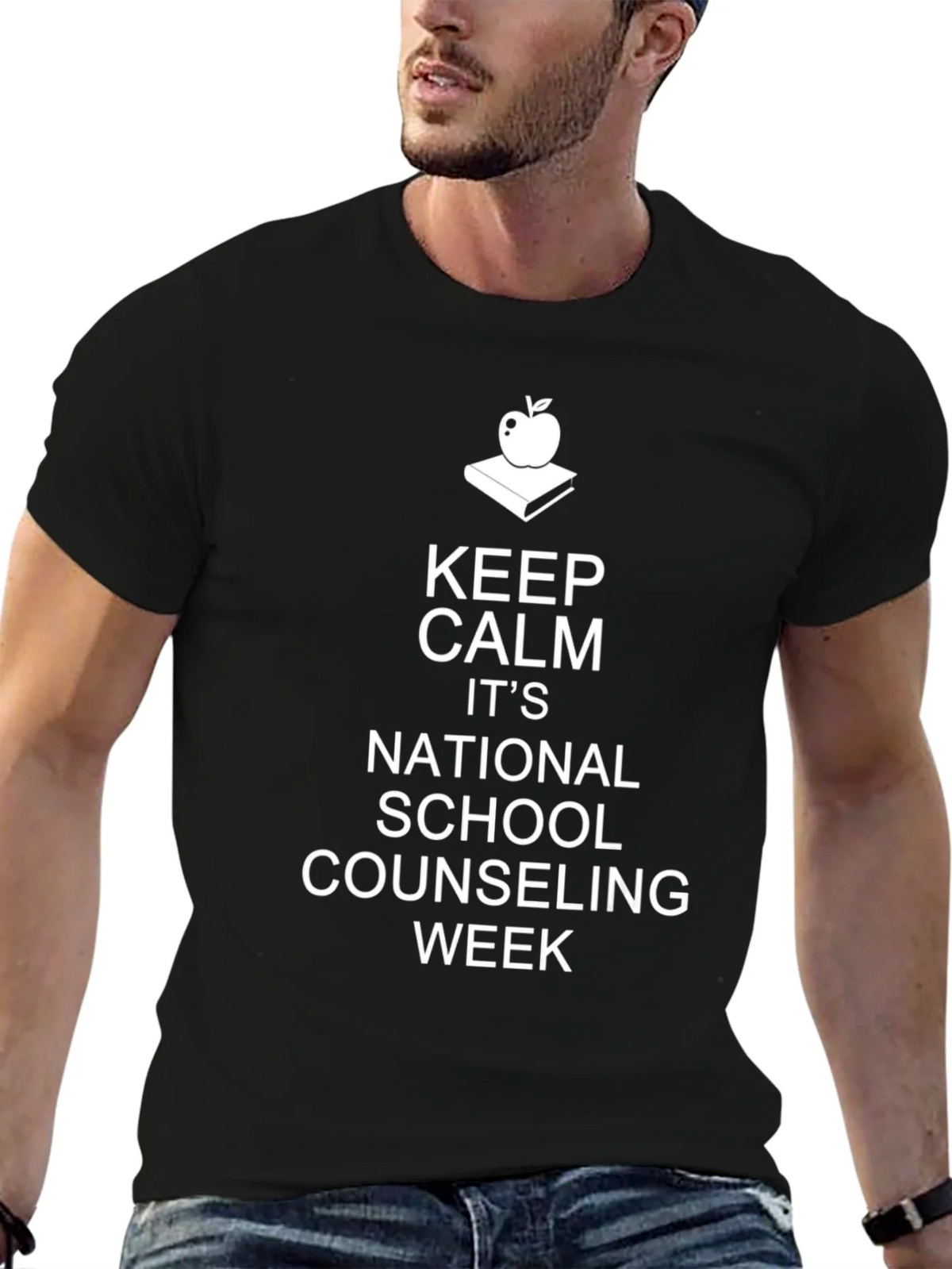 Keep Calm National School Counseling Week T-Shirt product image 6