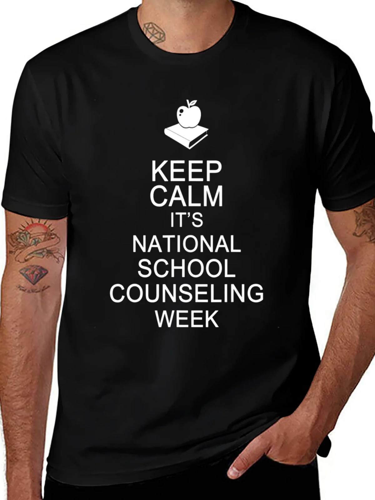 Keep Calm National School Counseling Week T-Shirt product image 1