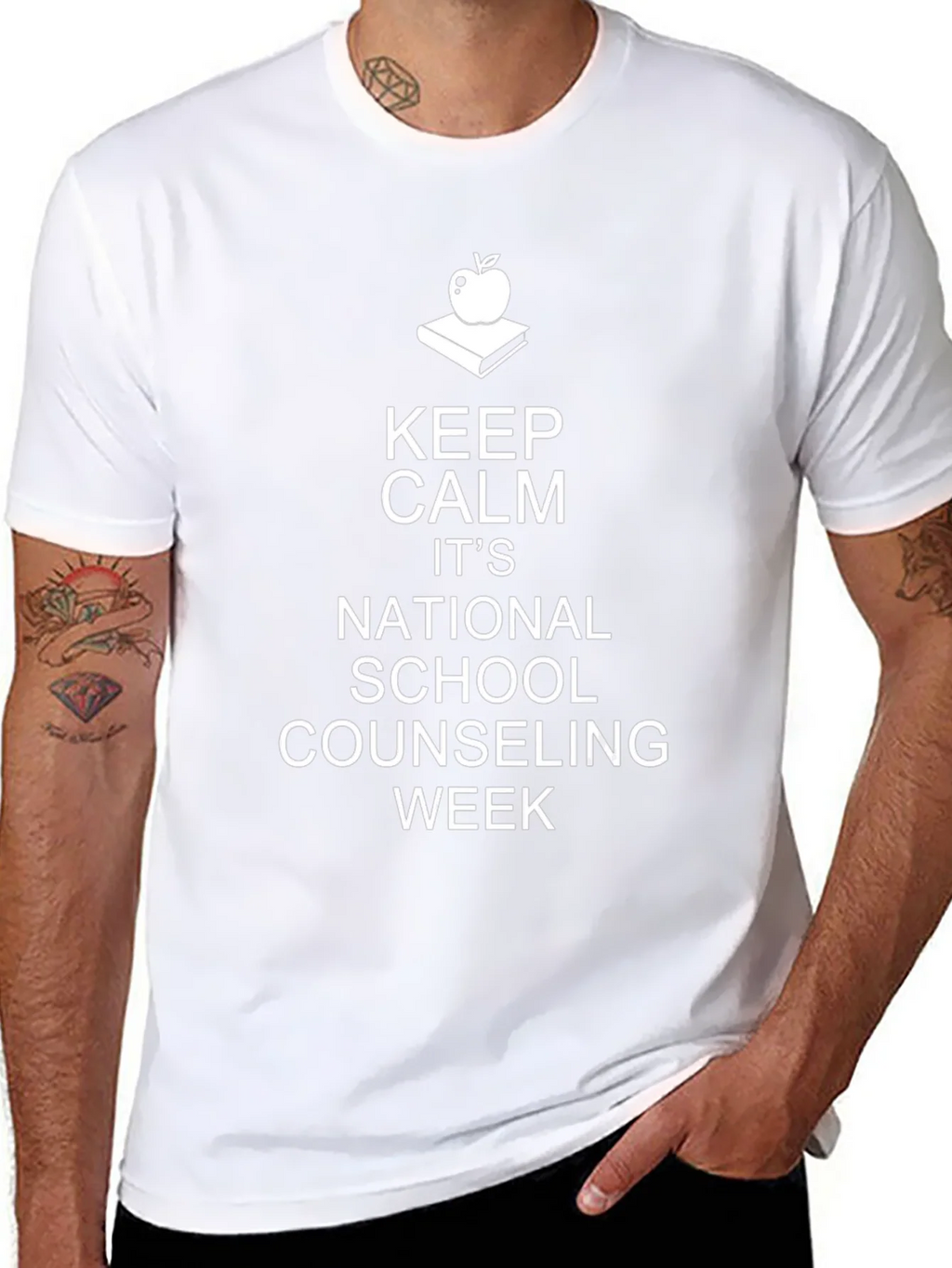 Keep Calm National School Counseling Week T-Shirt product image 7