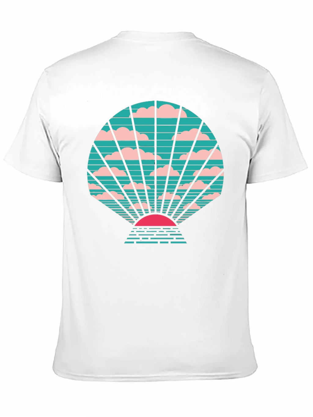 Retro Sunset Graphic Tee - Stylish Black T-Shirt product image 8