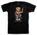350 Ash Stone Cheers Bear Shirt