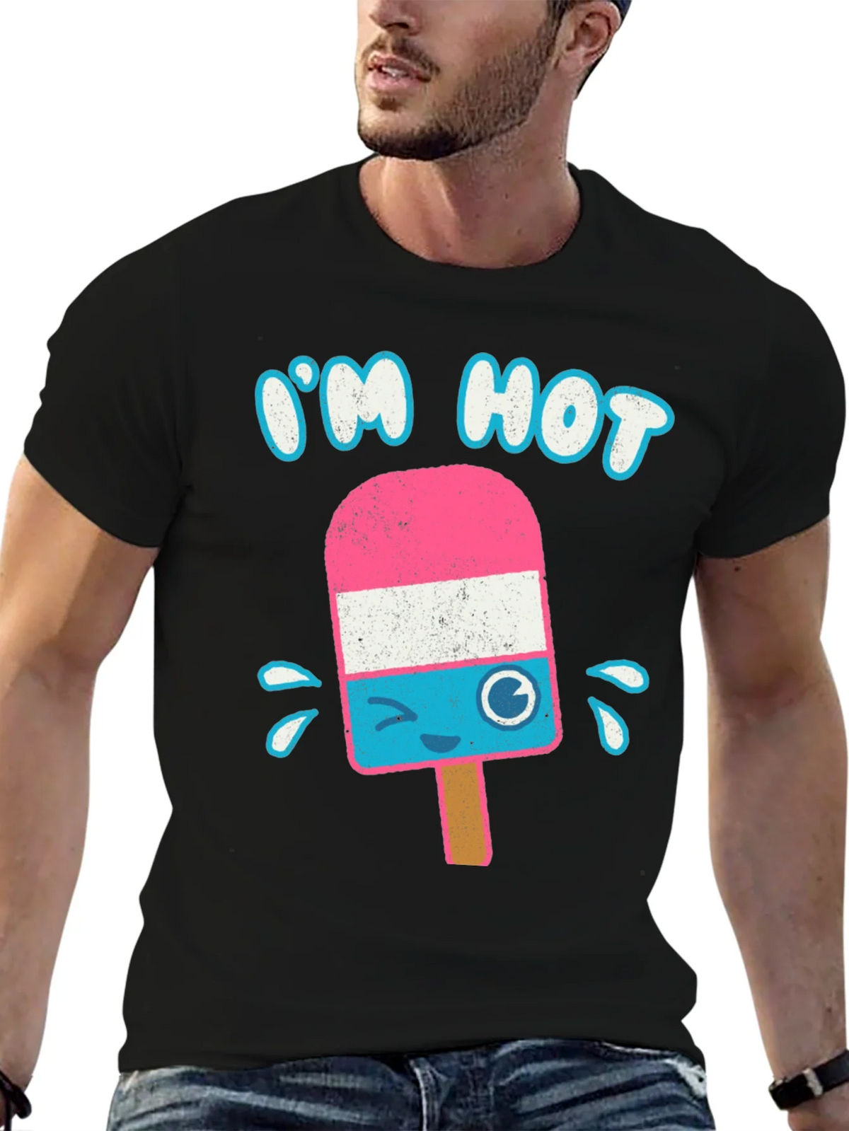 Im Hot Popsicle Graphic Tee product image 3