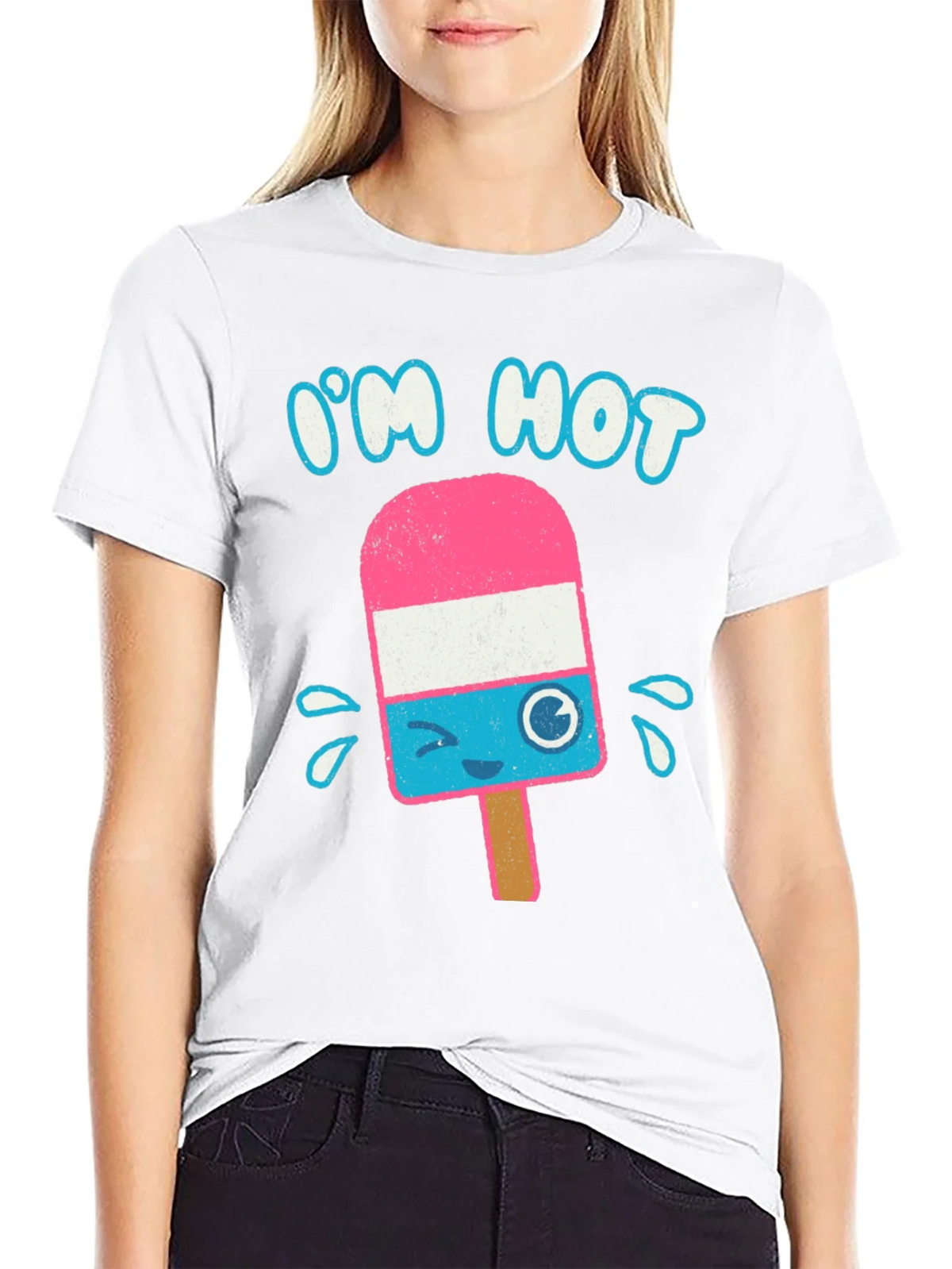 Im Hot Popsicle Graphic Tee product image 4