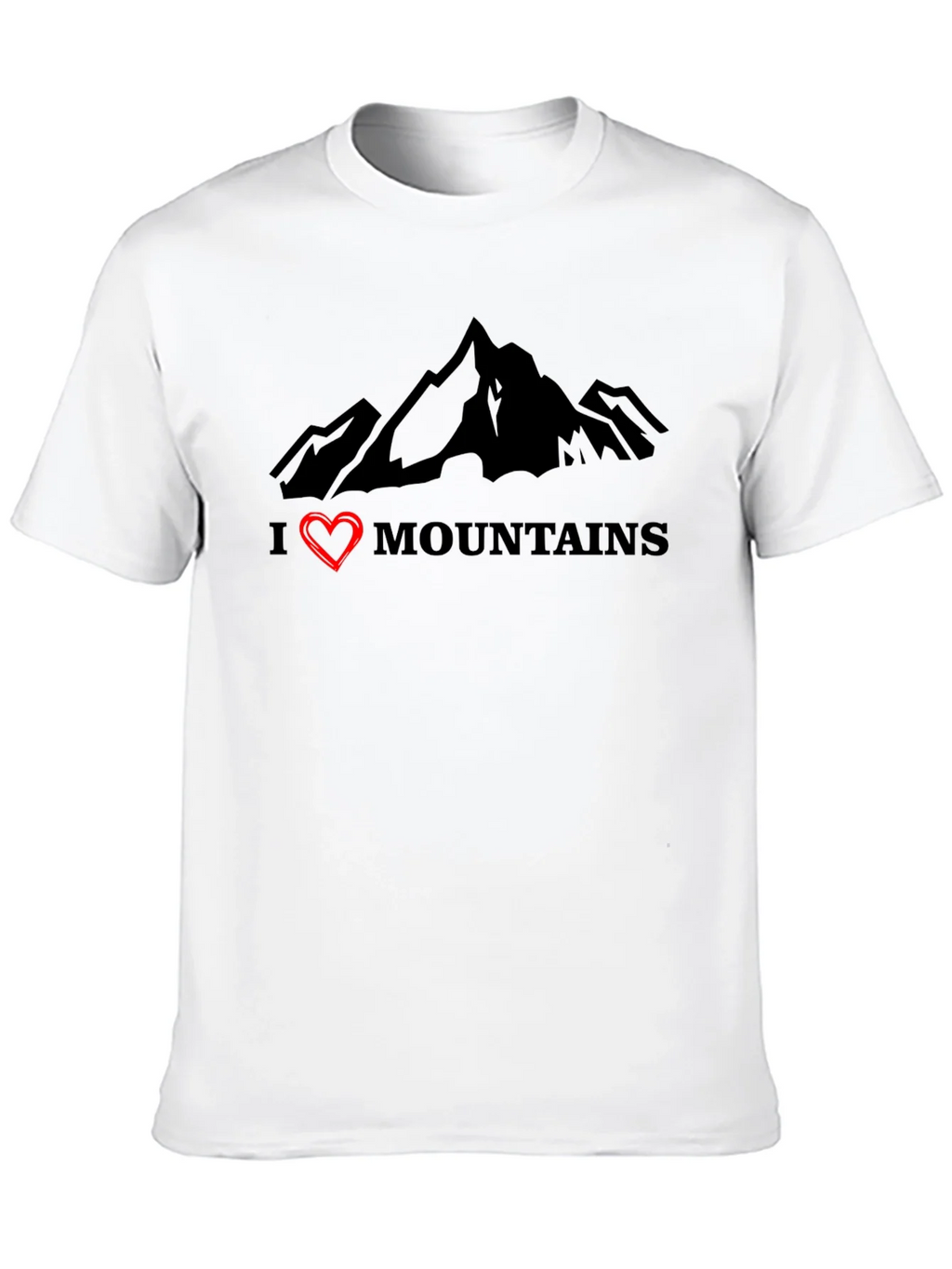 I Love Mountains Graphic T-Shirt product image 9