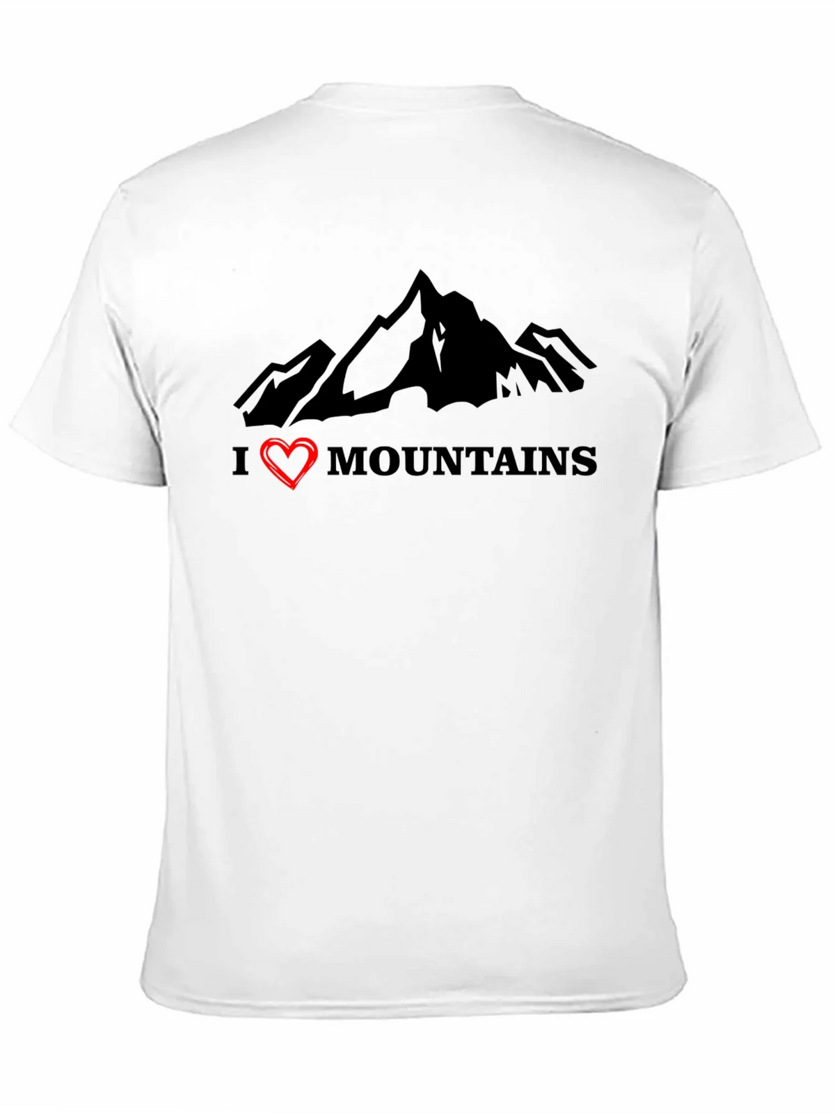 I Love Mountains Graphic T-Shirt product image 10