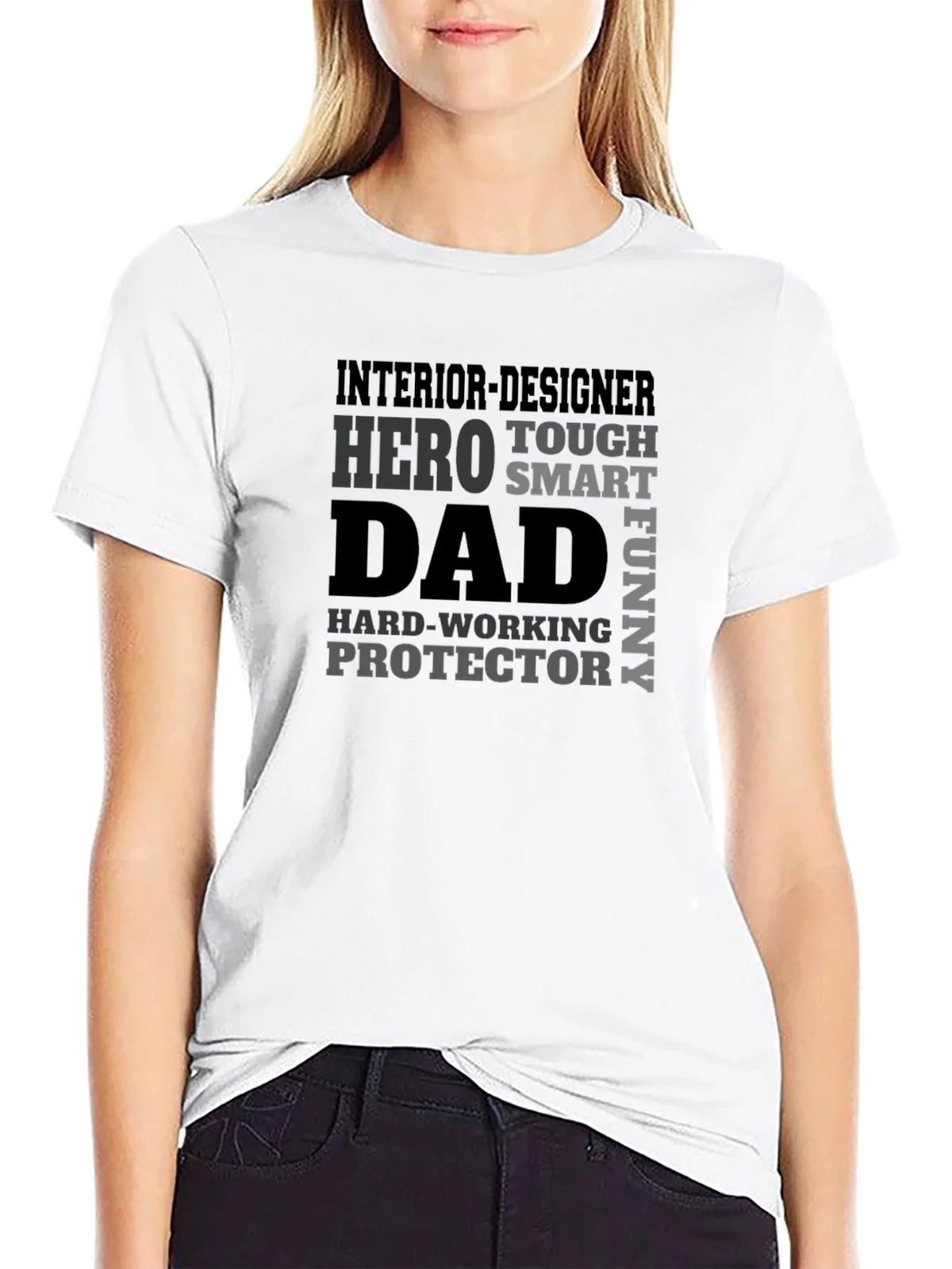 Hero Dad Interior Designer Graphic T-Shirt product image 8