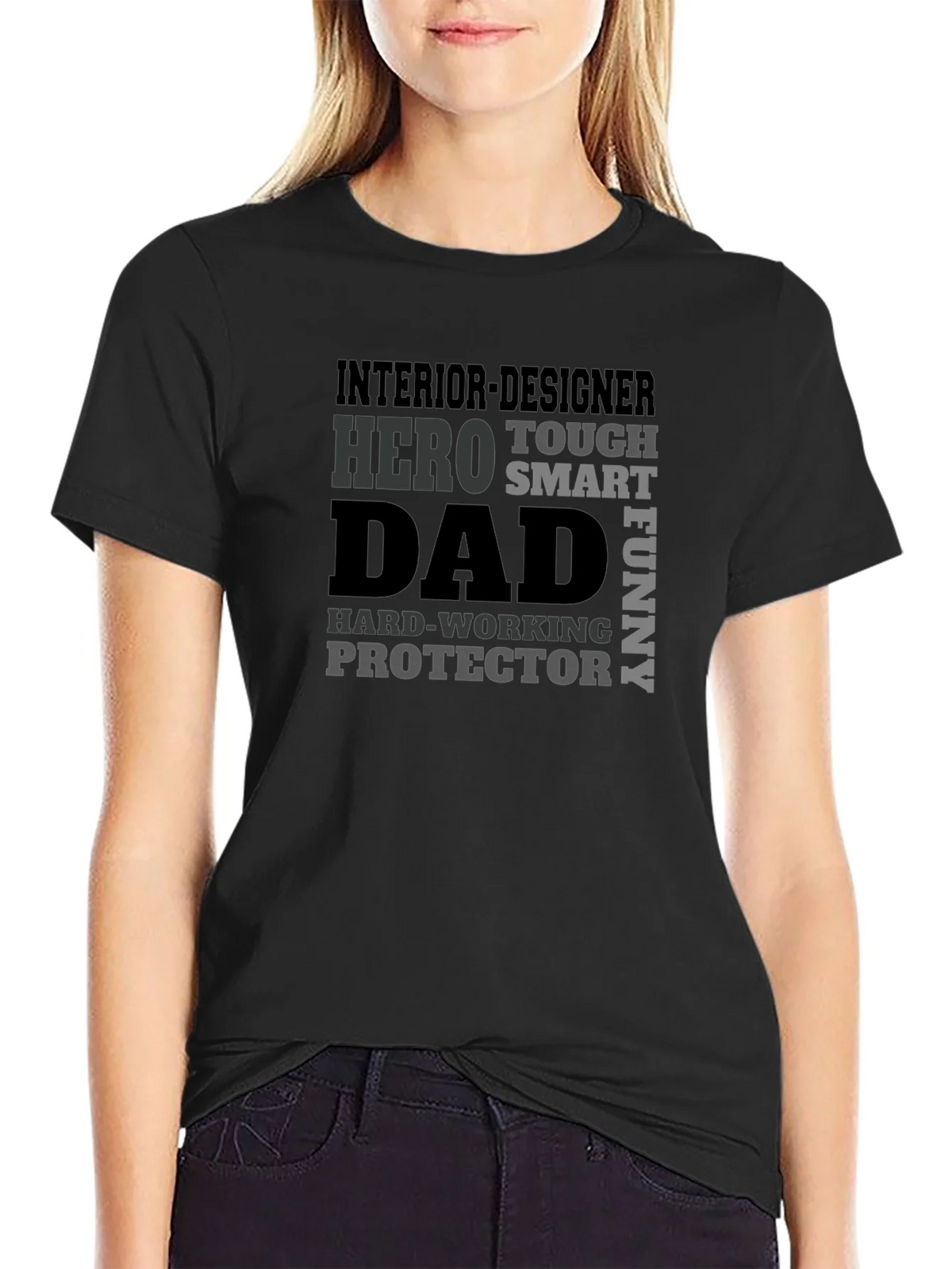 Hero Dad Interior Designer Graphic T-Shirt product image 2