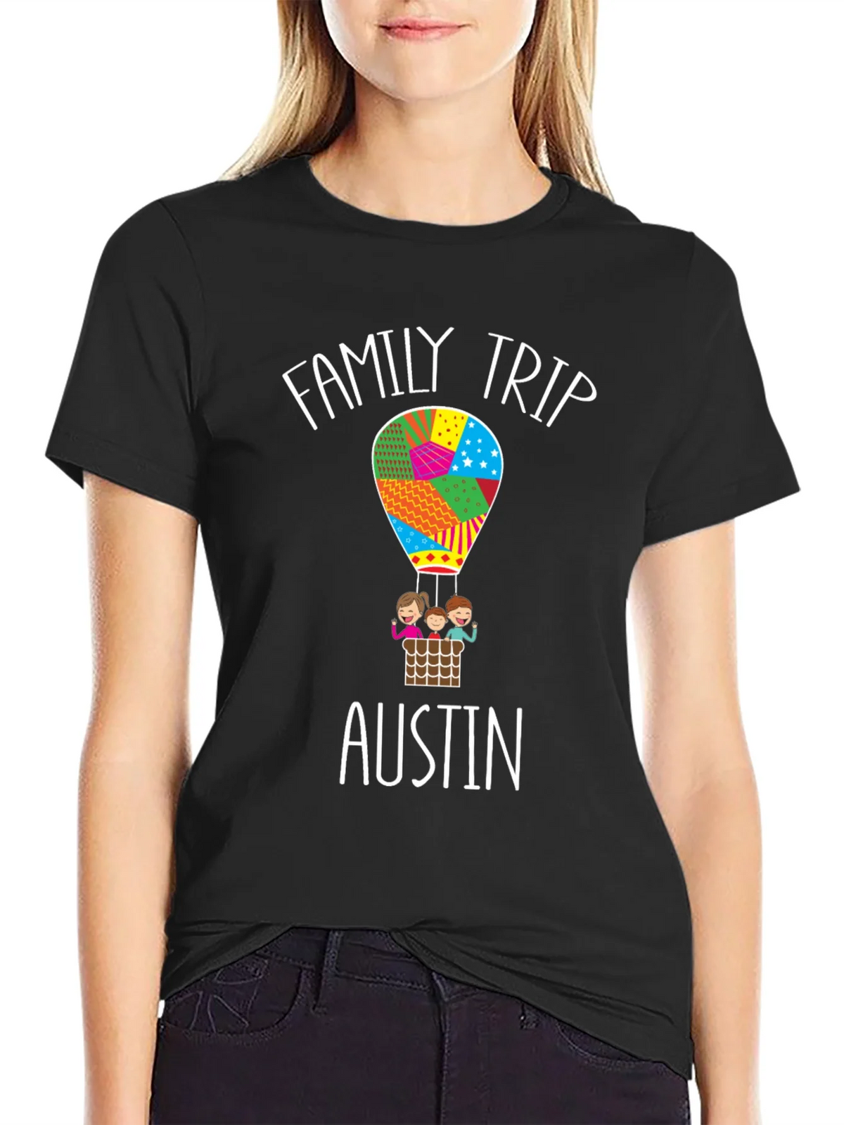 Family Trip Austin Souvenir T-Shirt product image 2