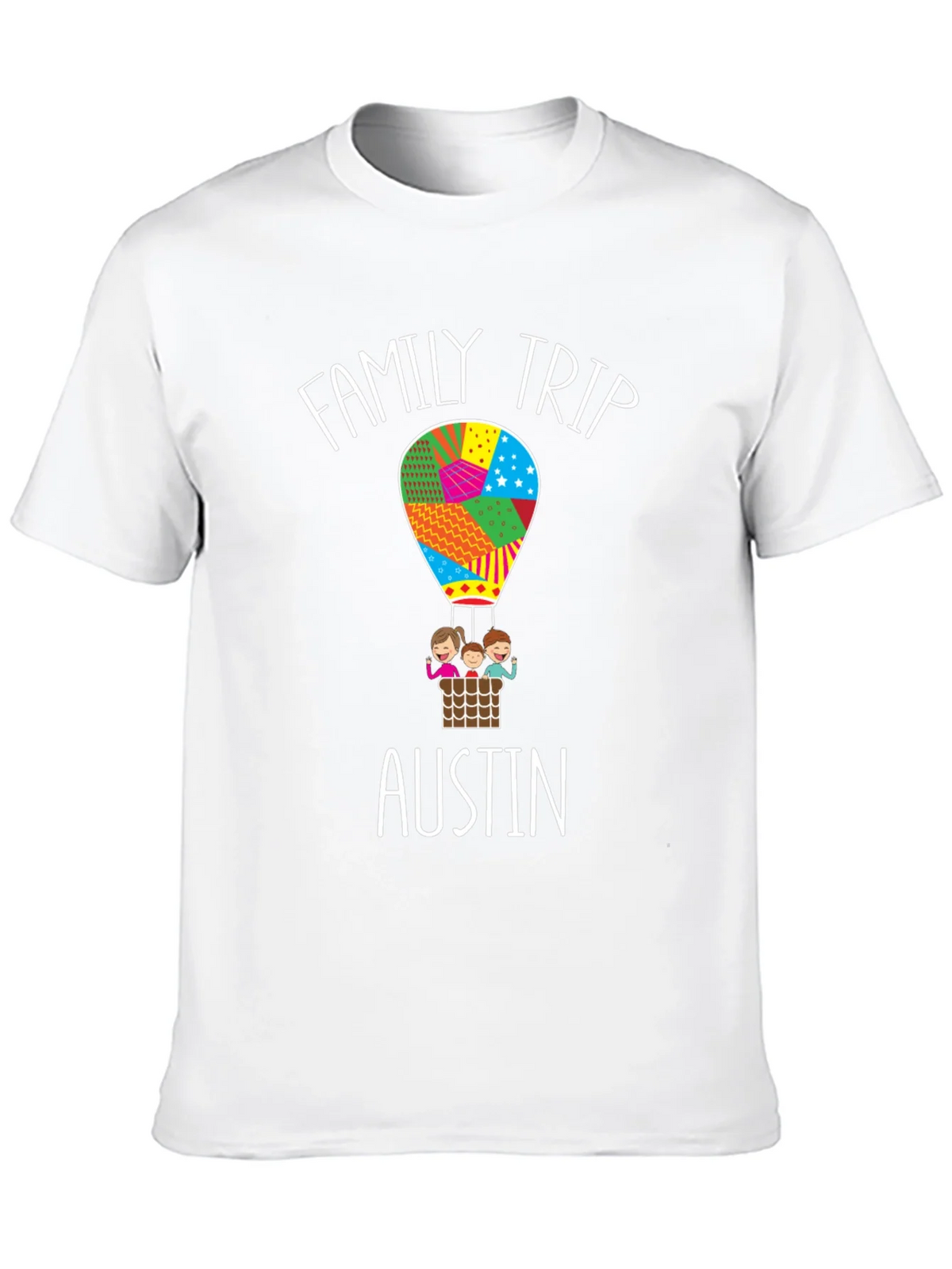 Family Trip Austin Souvenir T-Shirt product image 4