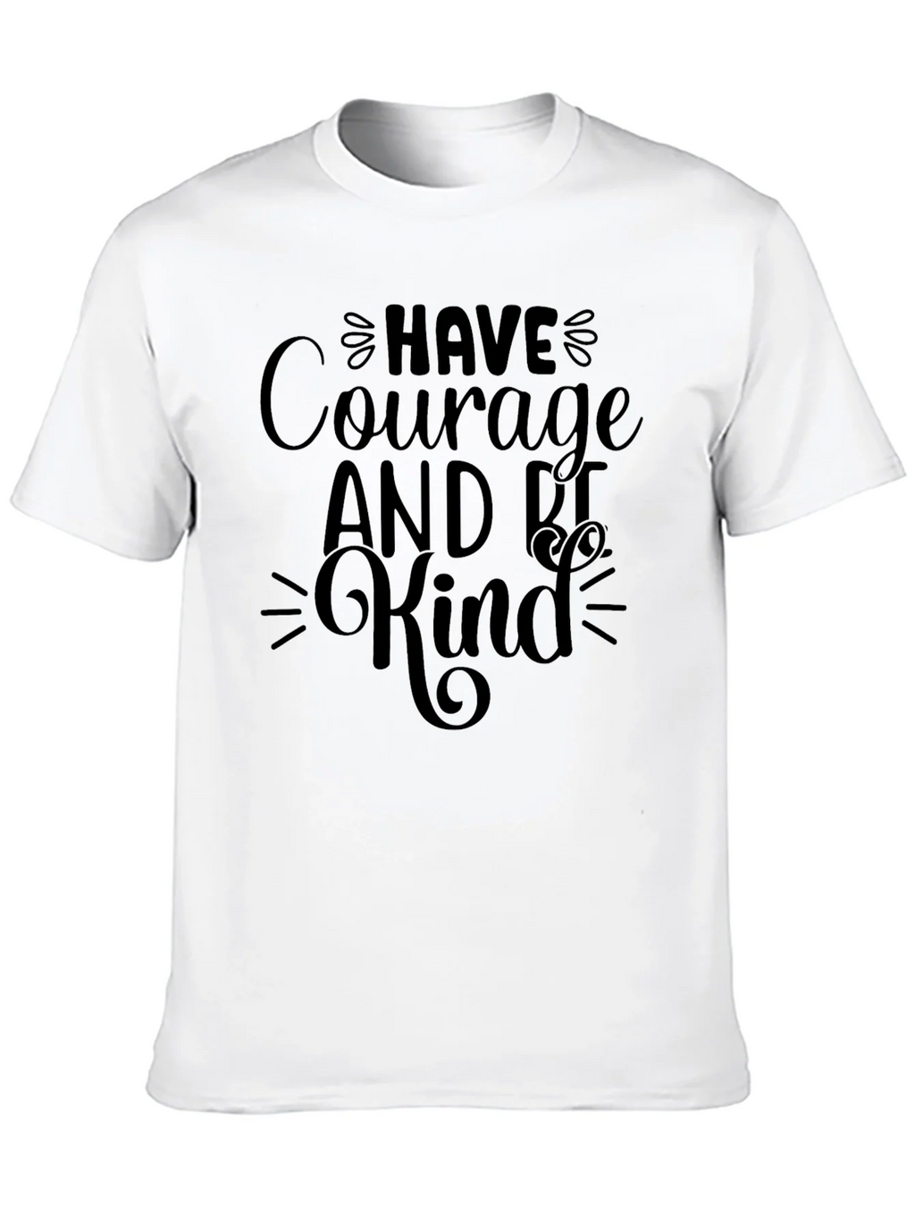 Courage Be Kind Black Graphic Tee product image 9