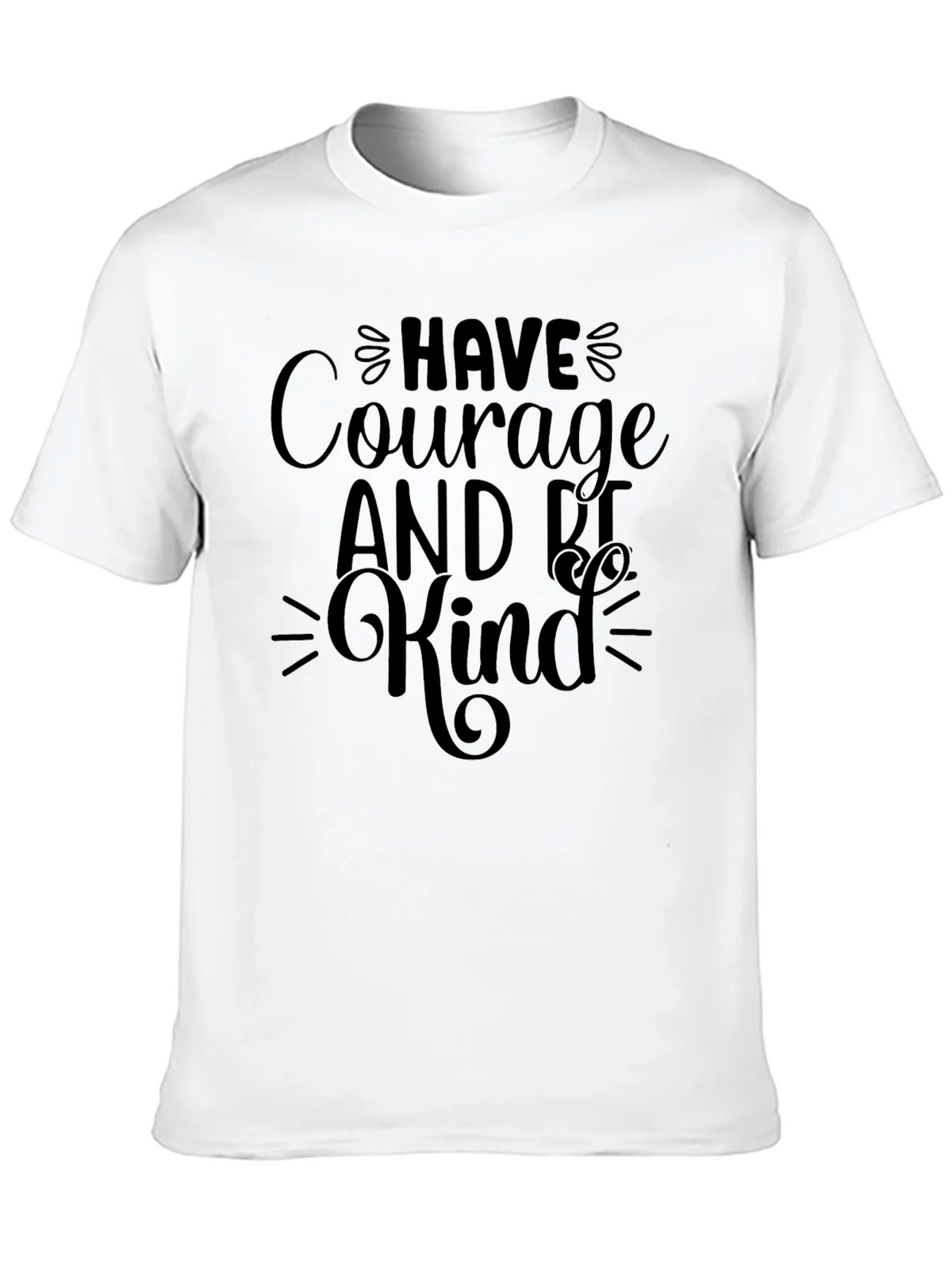 Courage Be Kind Black Graphic Tee product image 9