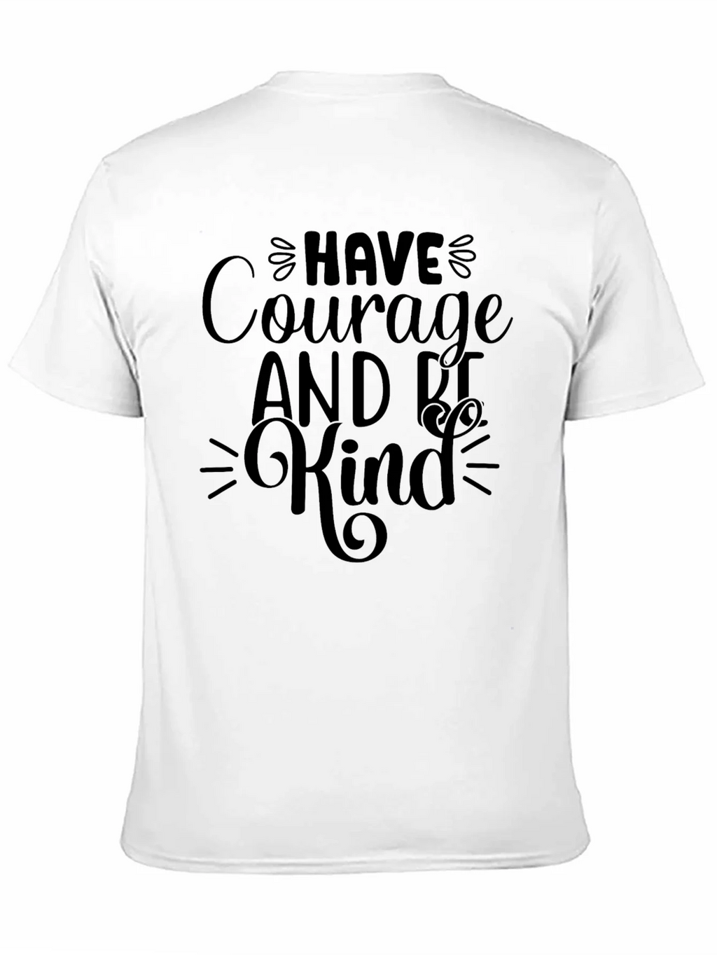 Courage Be Kind Black Graphic Tee product image 10