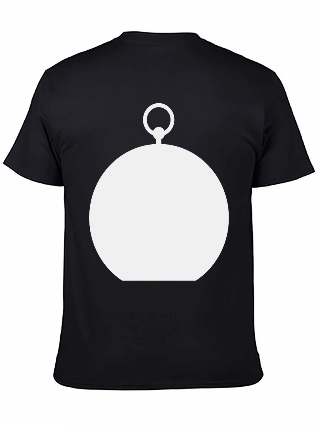 Modern Pocket Watch Graphic Tee - Black product image 4
